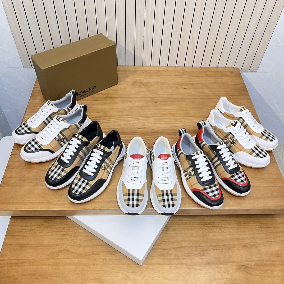 Precio de venta: P190 Marca del producto: Burberr* "Burberry*" lowtop loafersTalla: 38-44 (se puede 