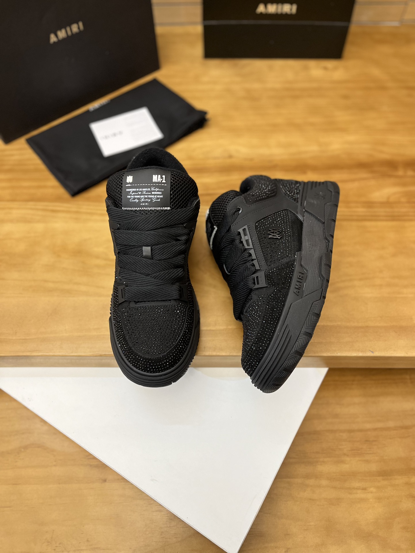 Precio de fábrica:390Amiri Emir 2024 nuevos zapatos de panadería, Amiri MA-1 estilo de moda más casu