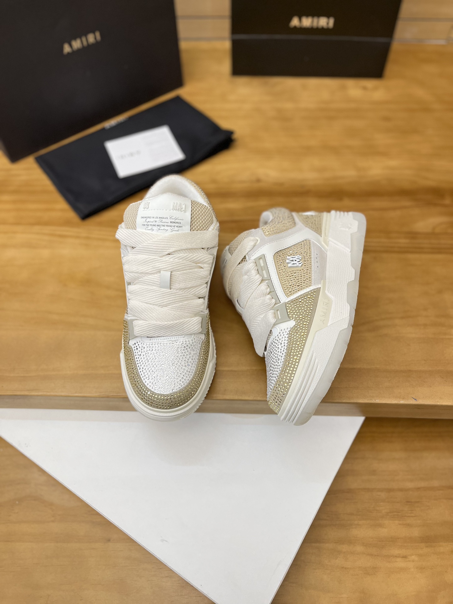 Precio de fábrica:390Amiri Emir 2024 nuevos zapatos de panadería, Amiri MA-1 estilo de moda más casu