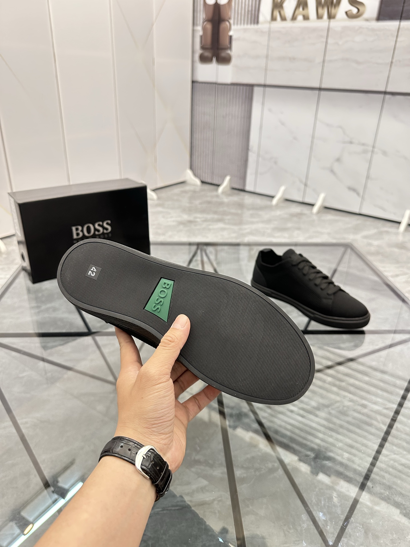 BOSS Casual Low-Top Sneakers for Men - Breathable Knit, Original Design 9 i1740370404330 9219 0 7