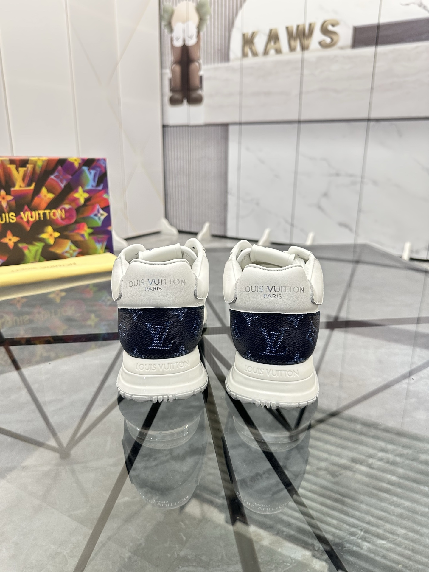 Louis Vuitton Men's Low-Top Trainer Sneaker in Signature Monogram, Sizes 38-44 9 i1740371030249 4990 0 8