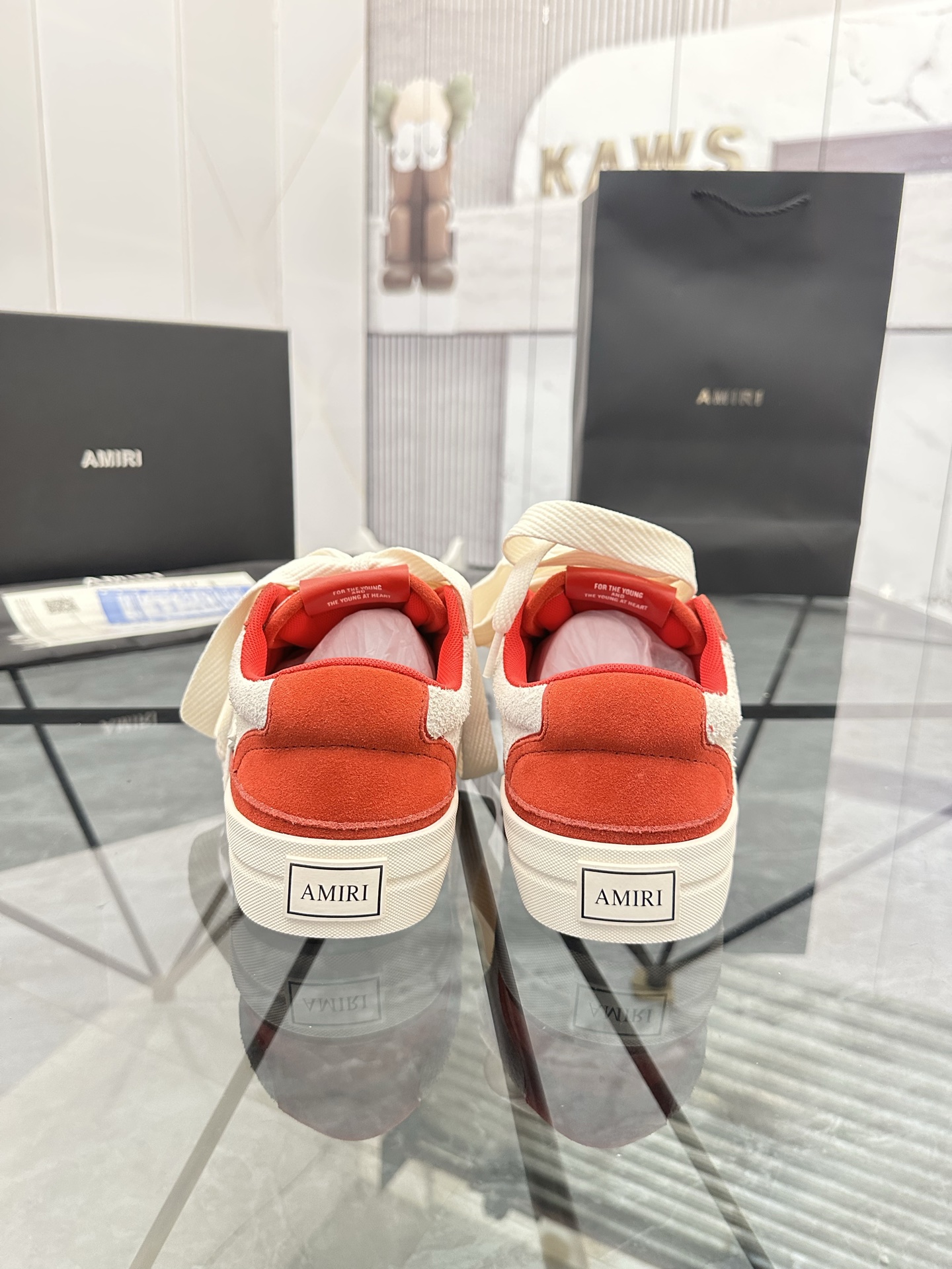 Precio de venta: P270 Guangzhou Top Quality [Marca: AMIRI* "Emil*] Low-top Casual Shoes Talla: 39-44