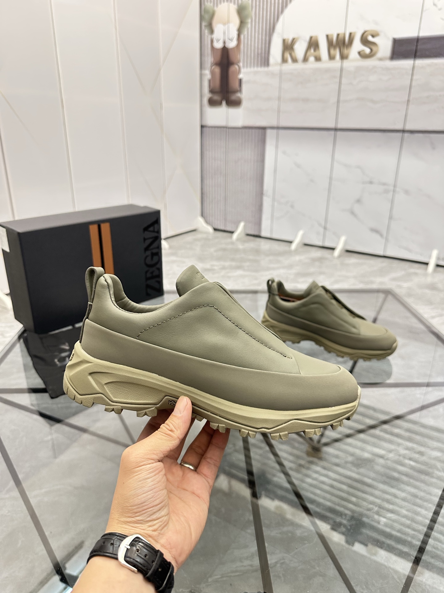 Zegna Low-Top Leather Sneakers - Italian Craftsmanship, Superior Comfort 5 i1742893246345 4612 0 3