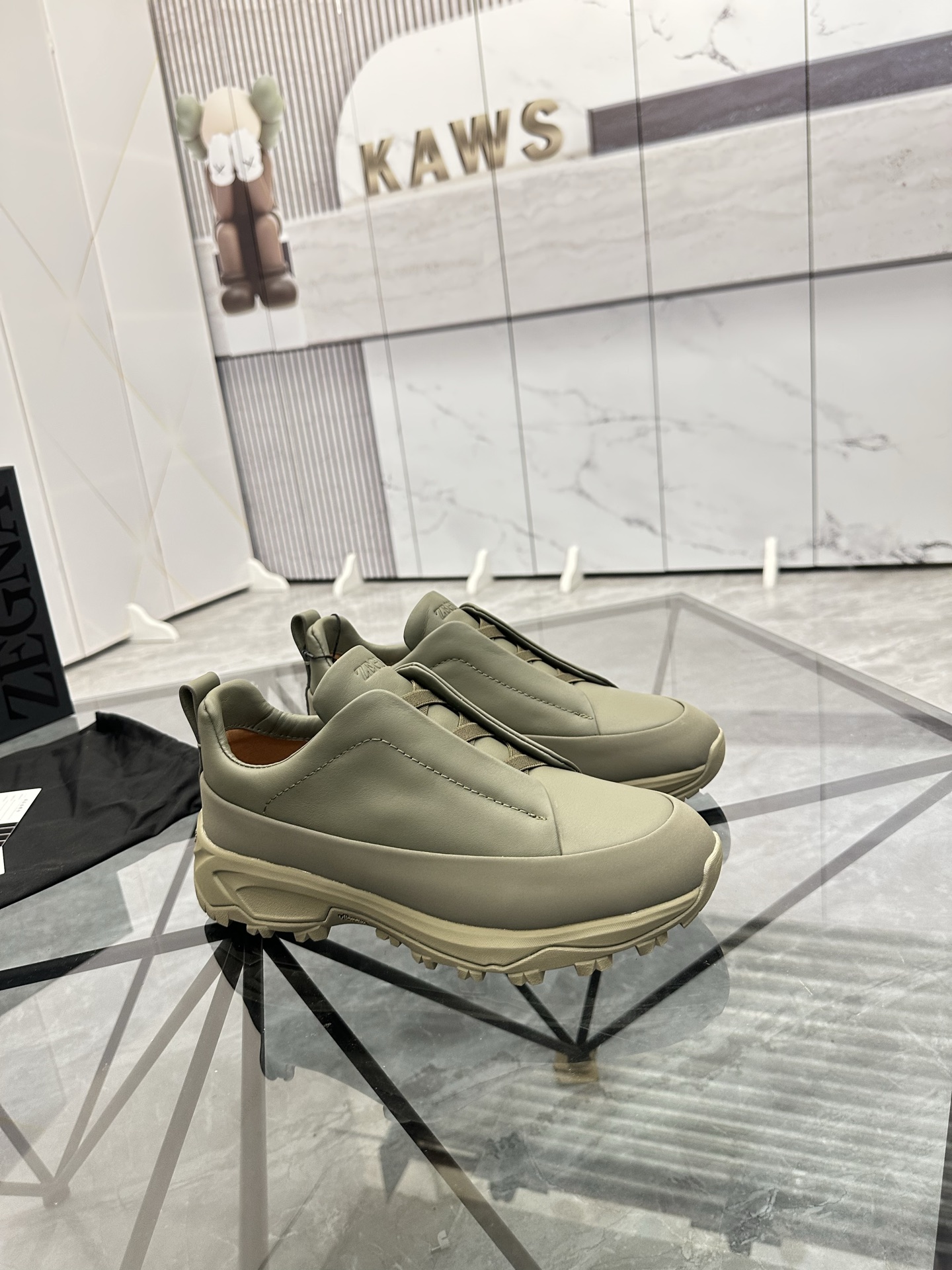 Zegna Low-Top Leather Sneakers - Italian Craftsmanship, Superior Comfort 4 i1742893247876 7160 0 2