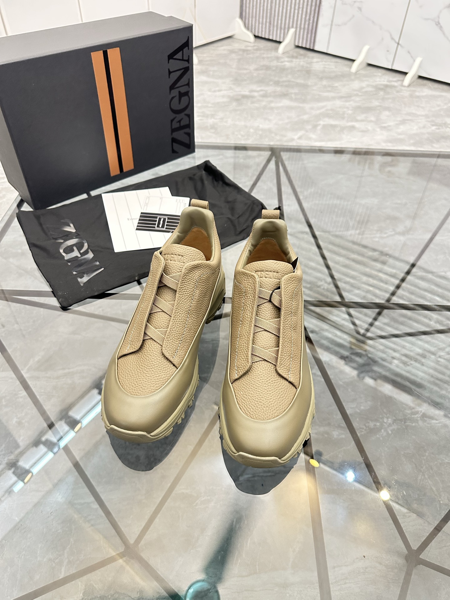 Zegna Low-Top Casual Shoes - Premium Leather, Comfortable Fit, Sizes 38-47 3 i1742893327932 4214 0 1