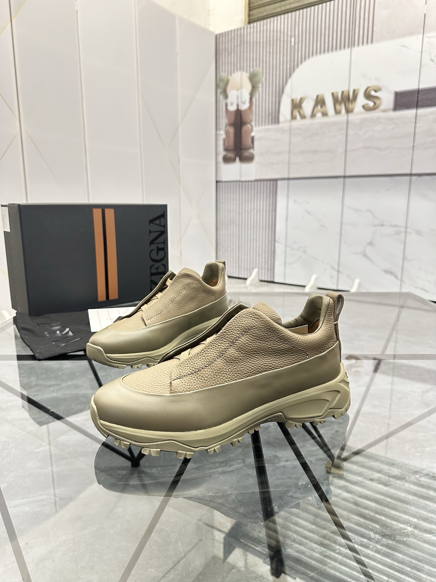 Zegna Low-Top Casual Shoes - Premium Leather, Comfortable Fit, Sizes 38-47 1 Zegna Low-Top Casual Shoes - Premium Leather, Comfortable Fit, Sizes 38-47