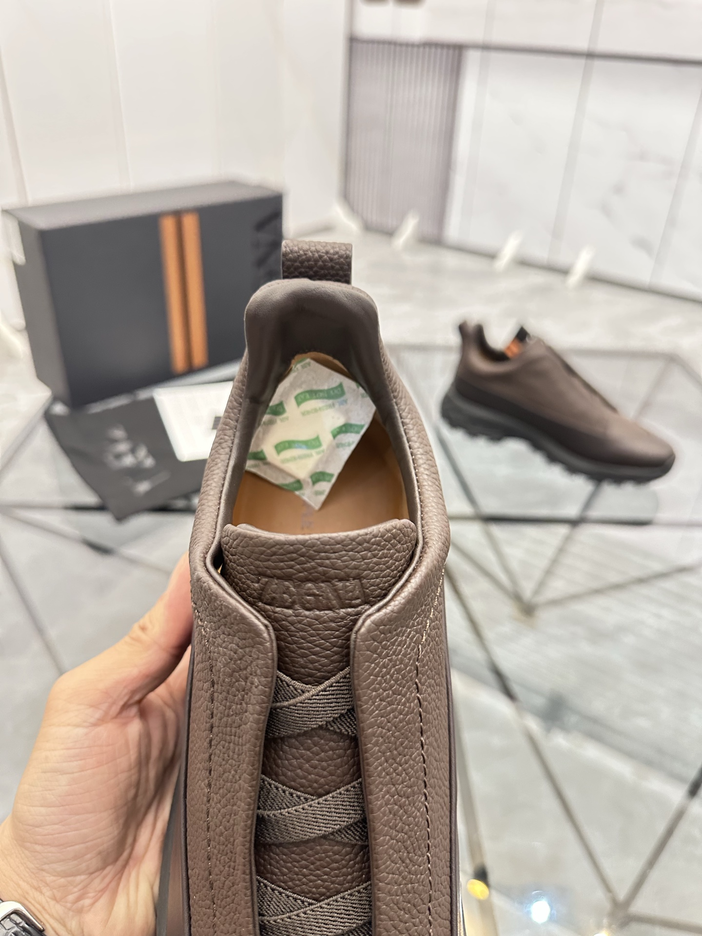 Zegna Low-Top Leather Casual Shoes - Premium Quality, Sizes 38-47 9 i1742893386190 1172 0 7