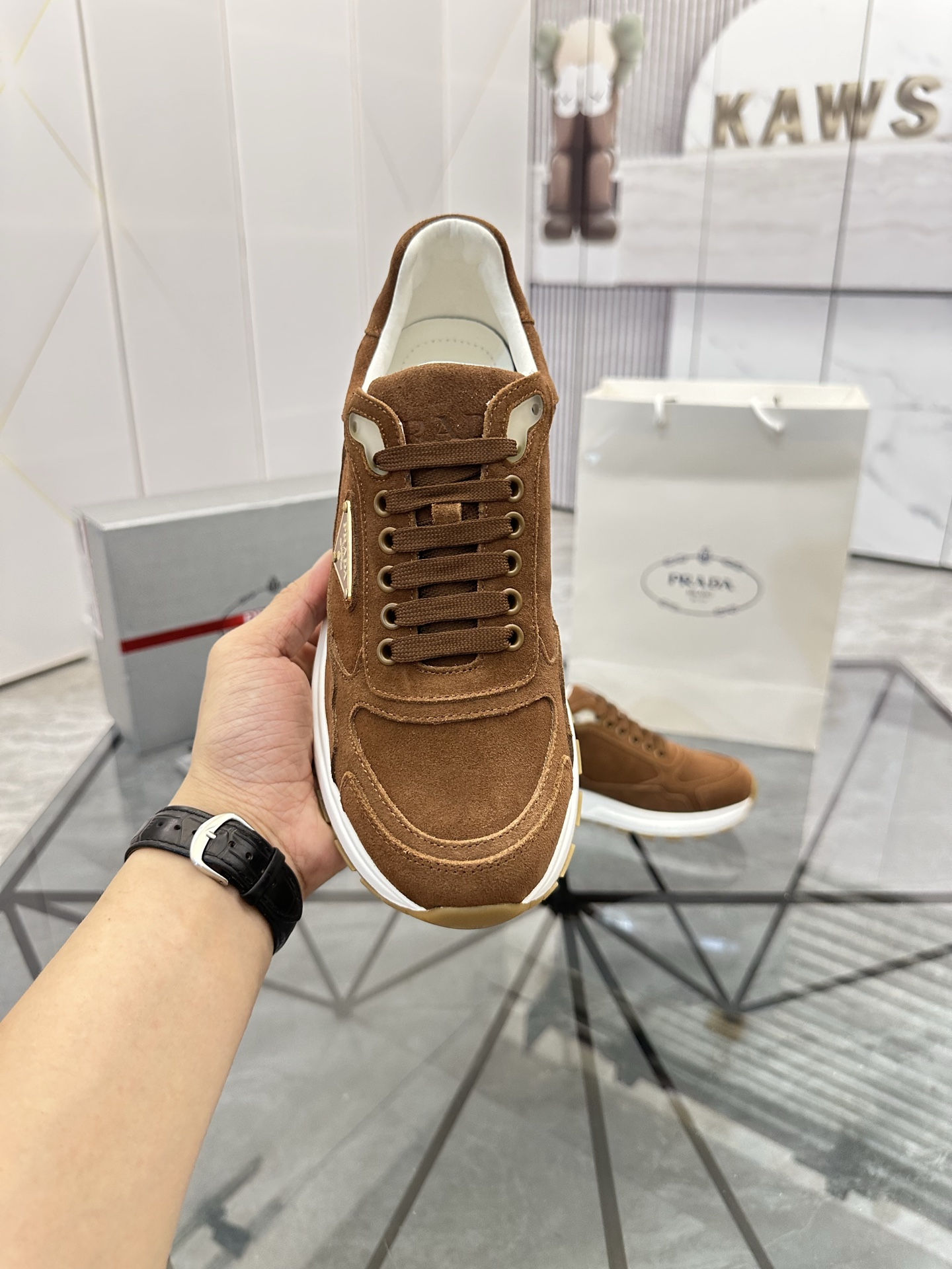 Precio de venta: P270 Artículos de alta gama y calidad superiorMarca: Prada *"Prada*" mocasines de c