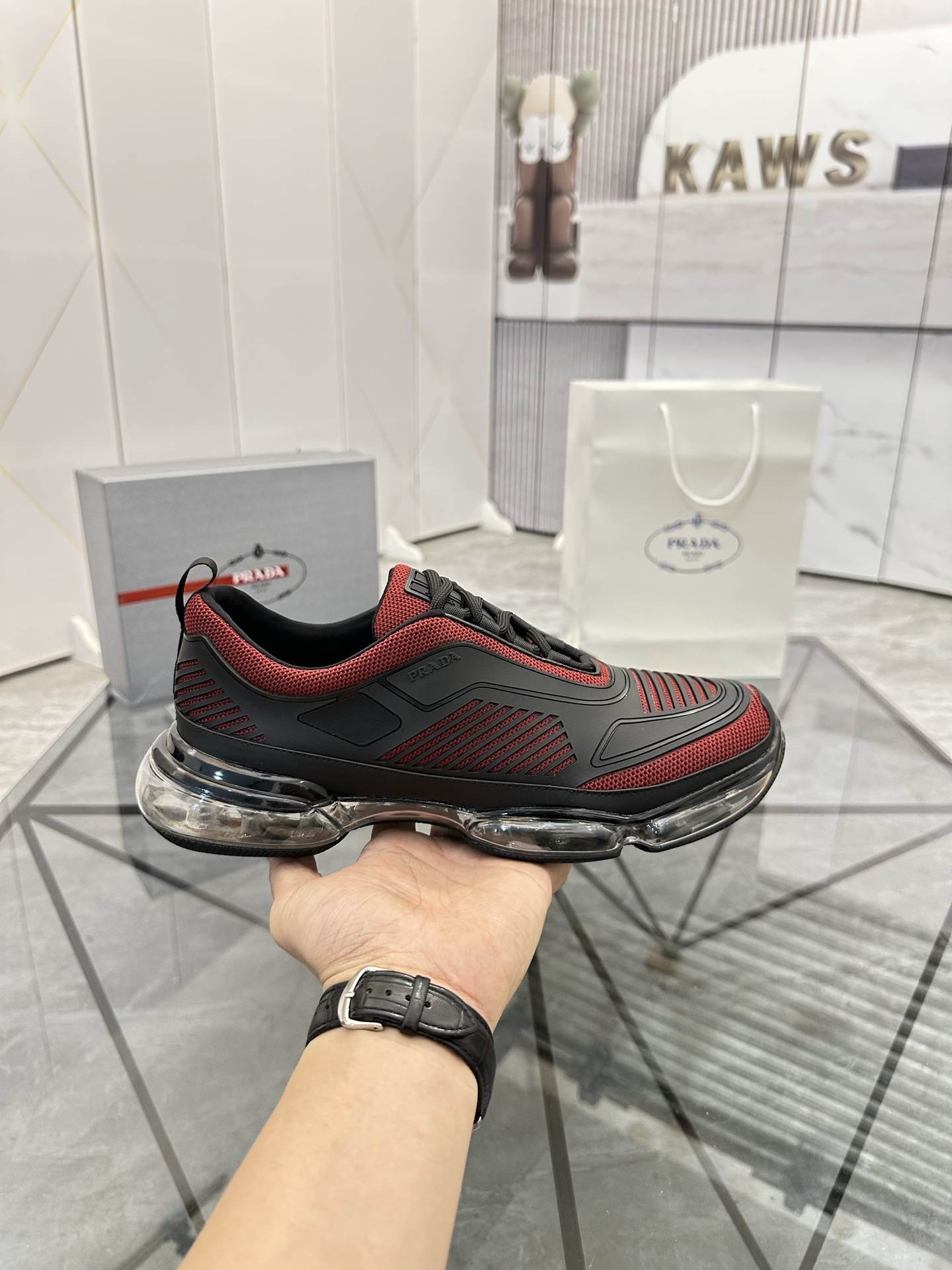 Precio de venta: P310 Calidad superior de gama altaMarca: Prada *"Prada*" mocasines de caña bajaTall