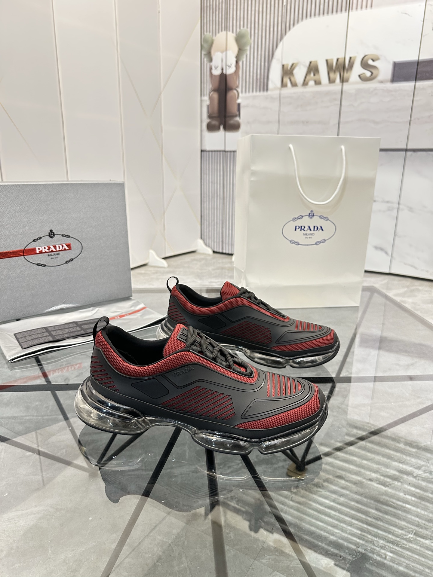 Precio de venta: P310 Calidad superior de gama altaMarca: Prada *"Prada*" mocasines de caña bajaTall