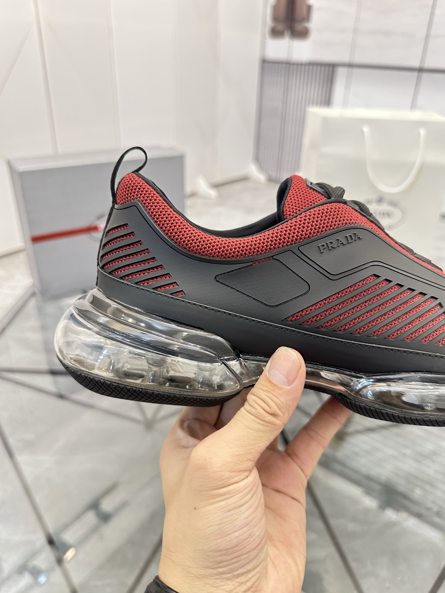 Precio de venta: P310 Calidad superior de gama altaMarca: Prada *"Prada*" mocasines de caña bajaTall