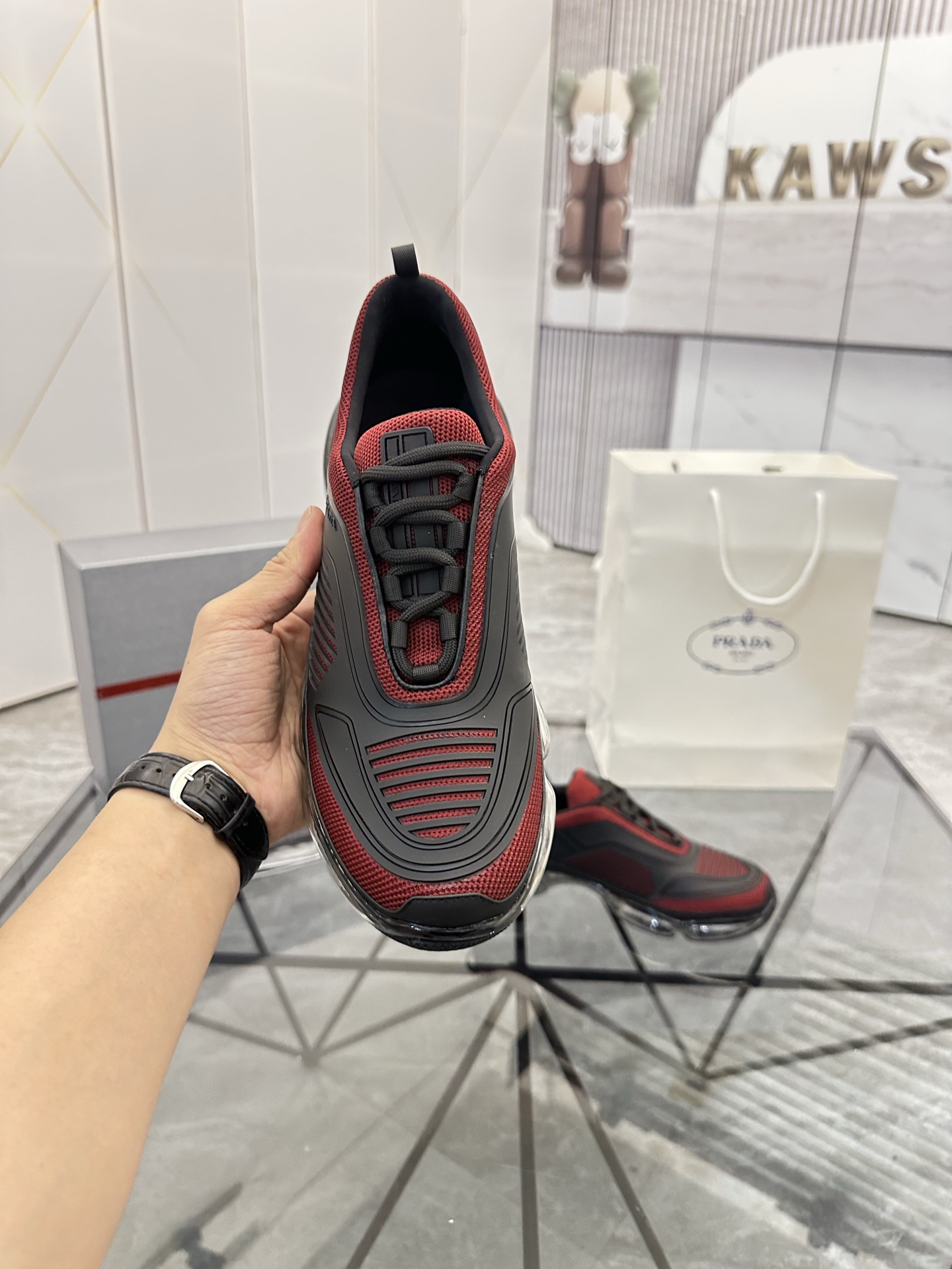Precio de venta: P310 Calidad superior de gama altaMarca: Prada *"Prada*" mocasines de caña bajaTall