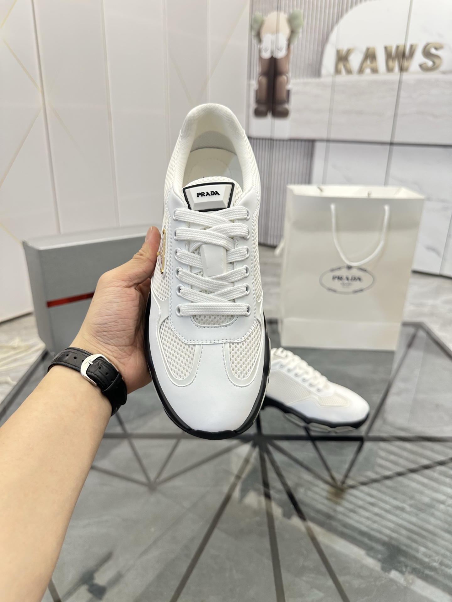 Precio de venta: P310 Calidad superior de gama altaMarca: Prada *"Prada*" mocasines de caña bajaTall