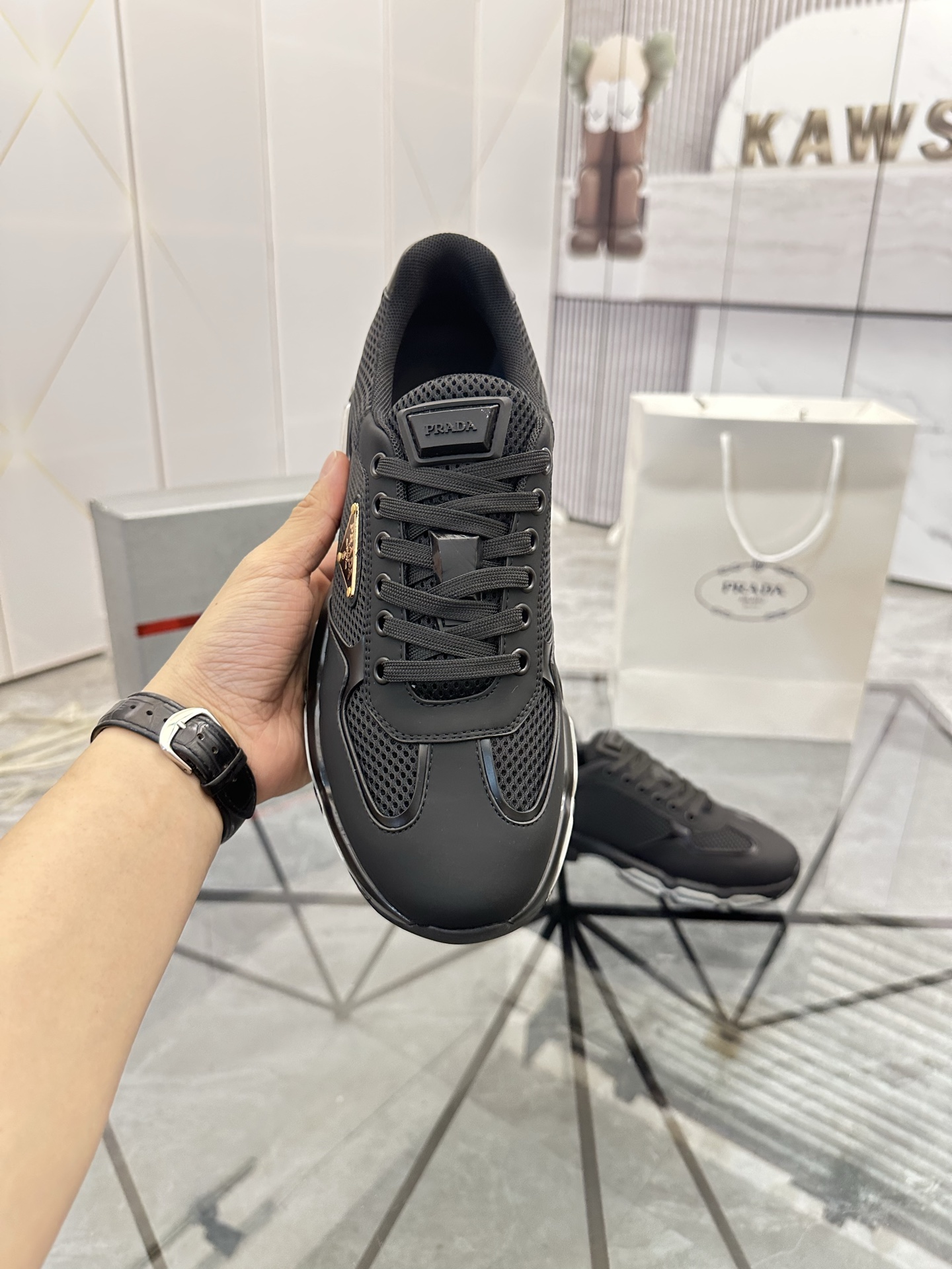 Precio de venta: P310 Calidad superior de gama altaMarca: Prada *"Prada*" mocasines de caña bajaTall
