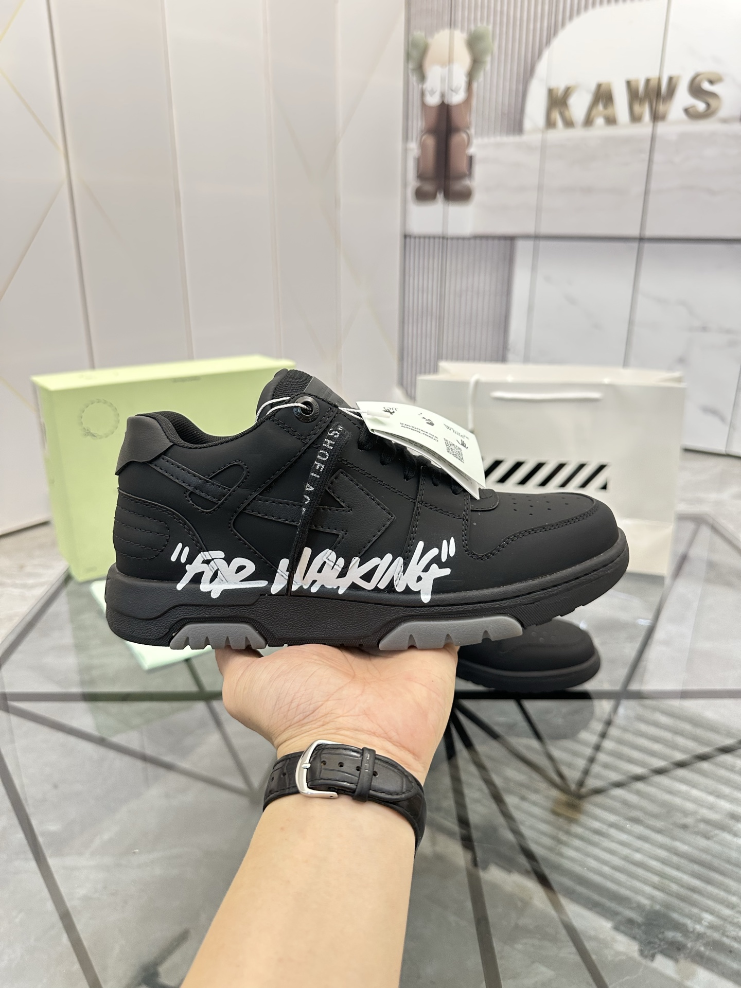 Precio de venta: P280 Calidad superior de gama alta (hebilla de cuero) Marca comercial: OFF WHITE *"