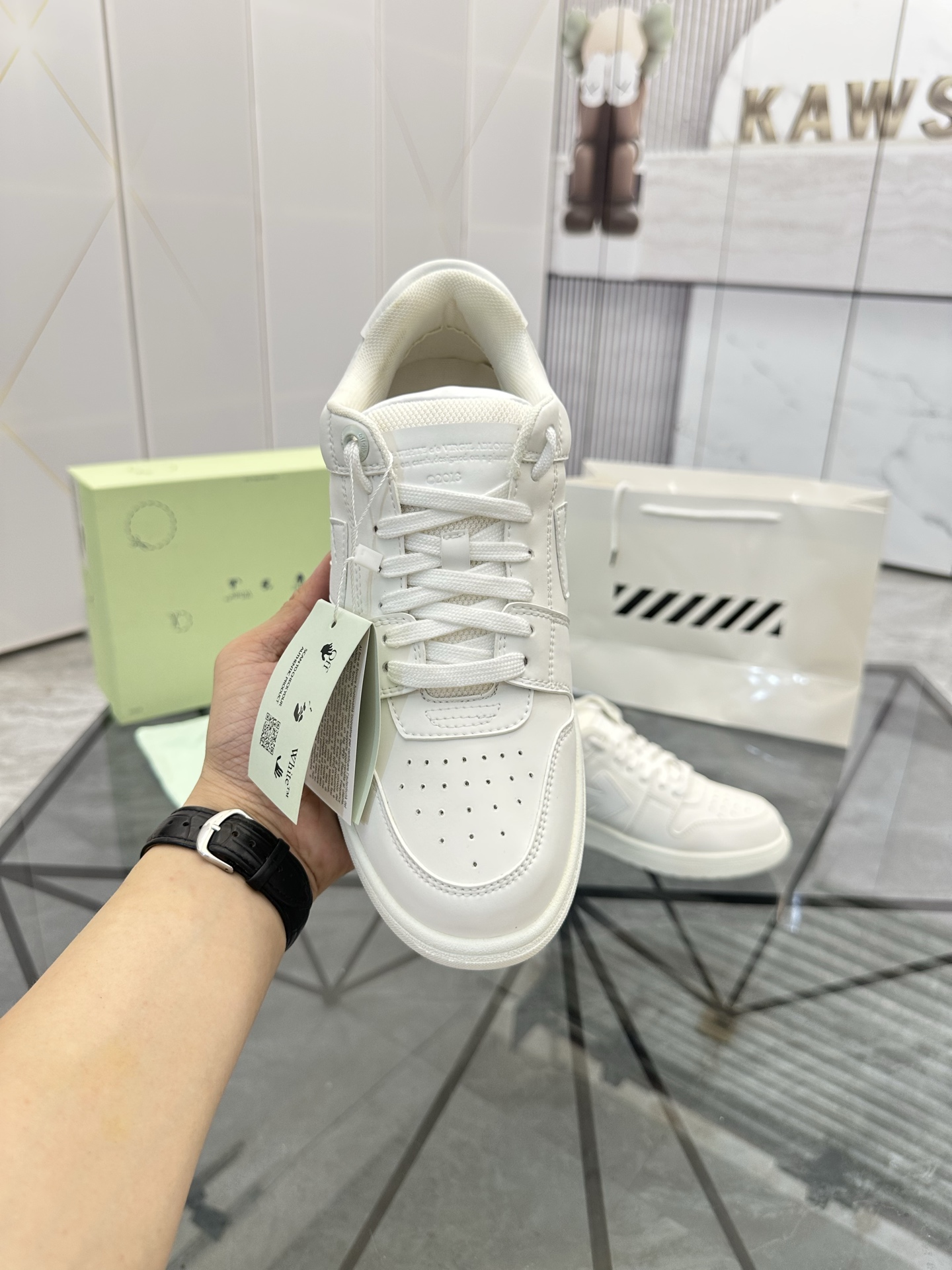 Precio de venta: P280 Calidad superior de gama alta (hebilla de cuero) Marca comercial: OFF WHITE *"