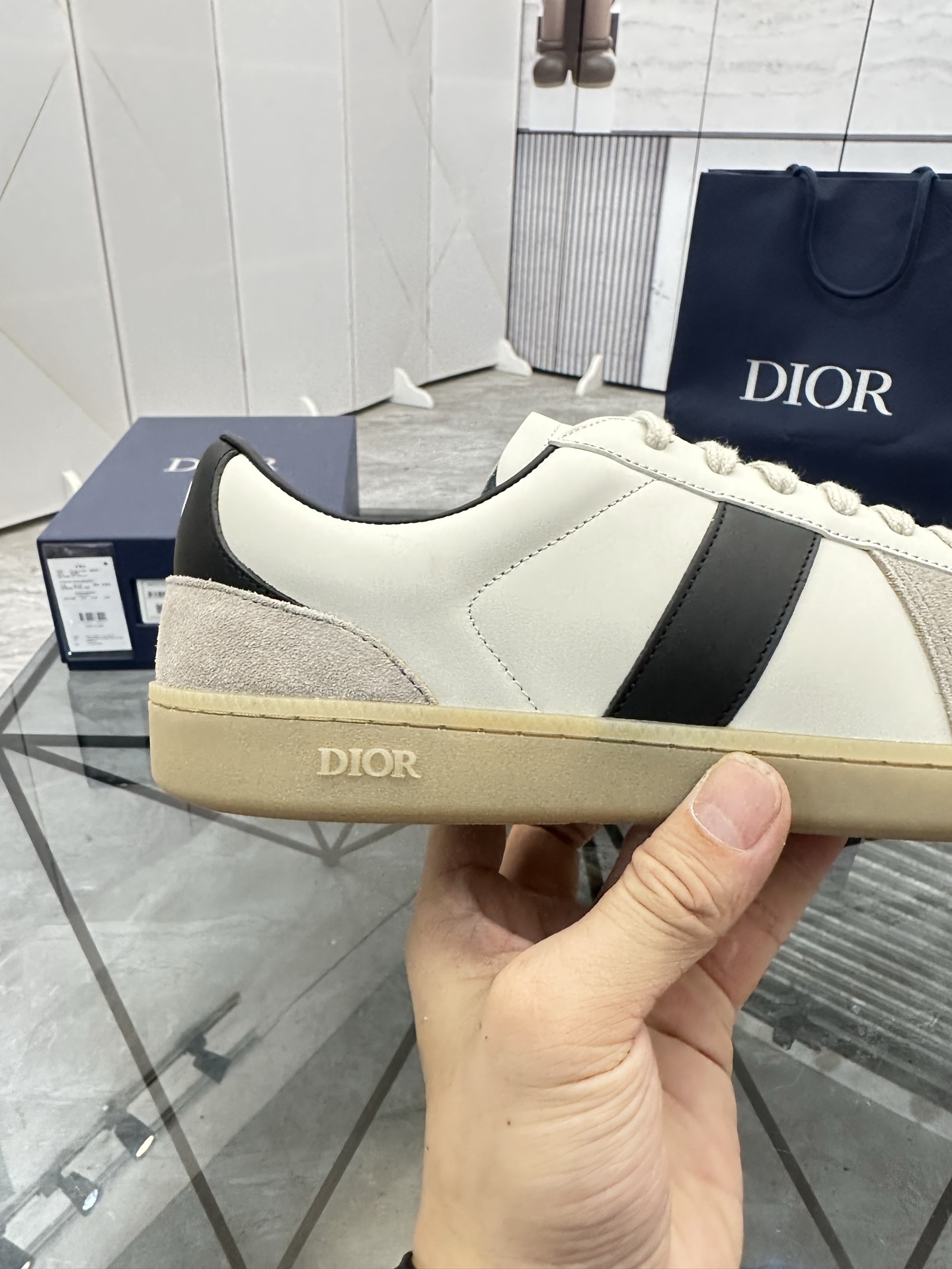 Precio de venta: P280 Artículos de gama alta y de gran calidadMarca: Mocasines bajos Dior *"Dior*"Ta