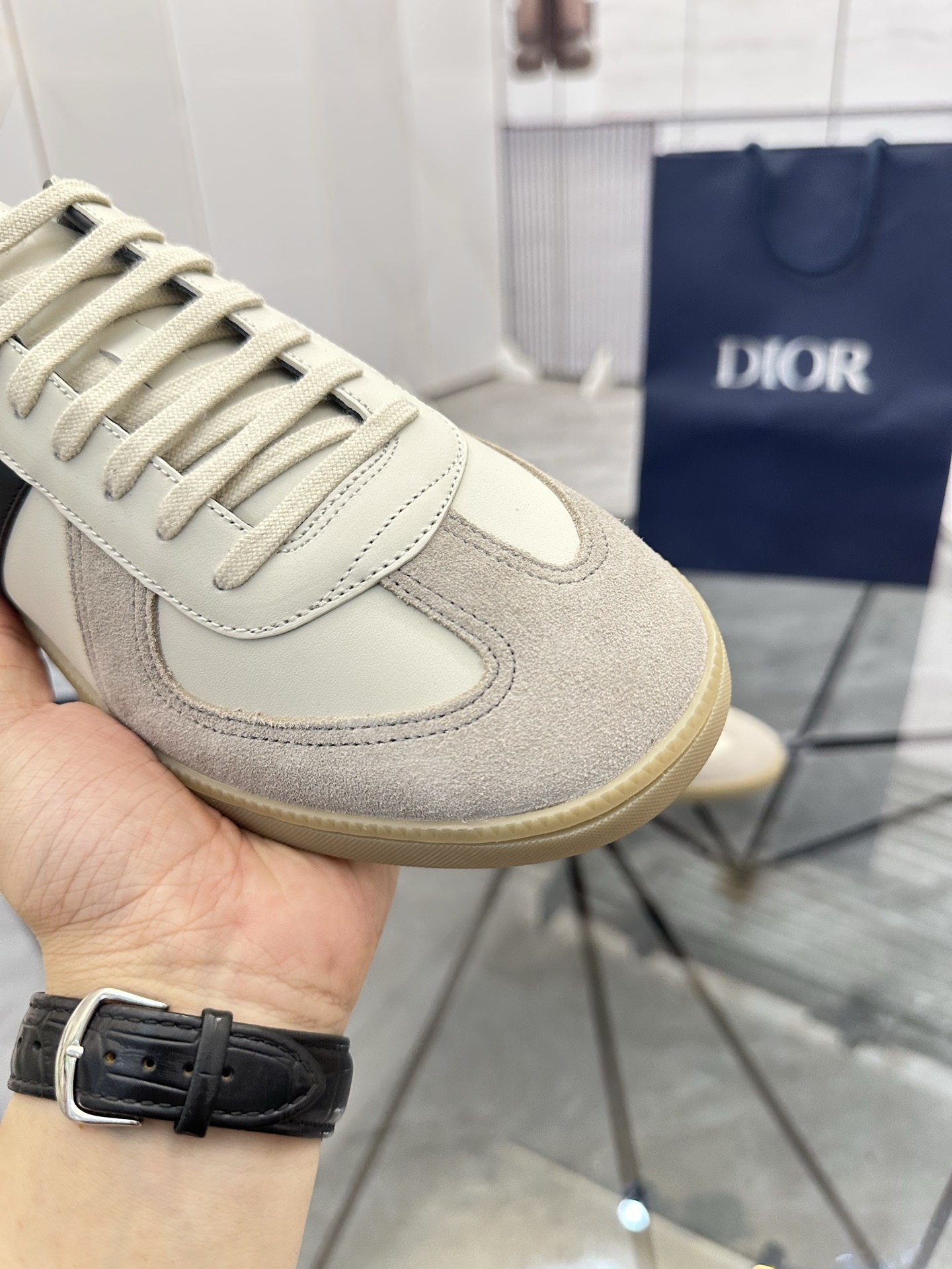 Precio de venta: P280 Artículos de gama alta y de gran calidadMarca: Mocasines bajos Dior *"Dior*"Ta