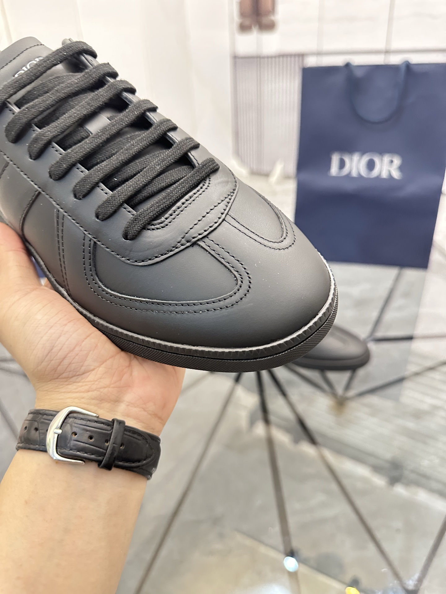 Precio de venta: P280 Artículos de gama alta y de gran calidadMarca: Mocasines bajos Dior *"Dior*"Ta