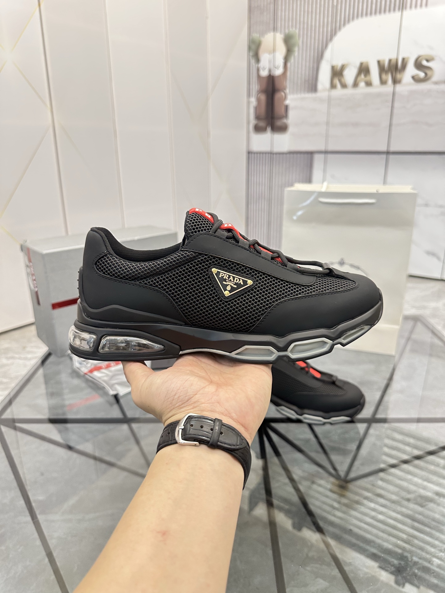 Precio de venta: P310 Calidad superior de gama altaMarca: Prada *"Prada*" mocasines de caña bajaTall