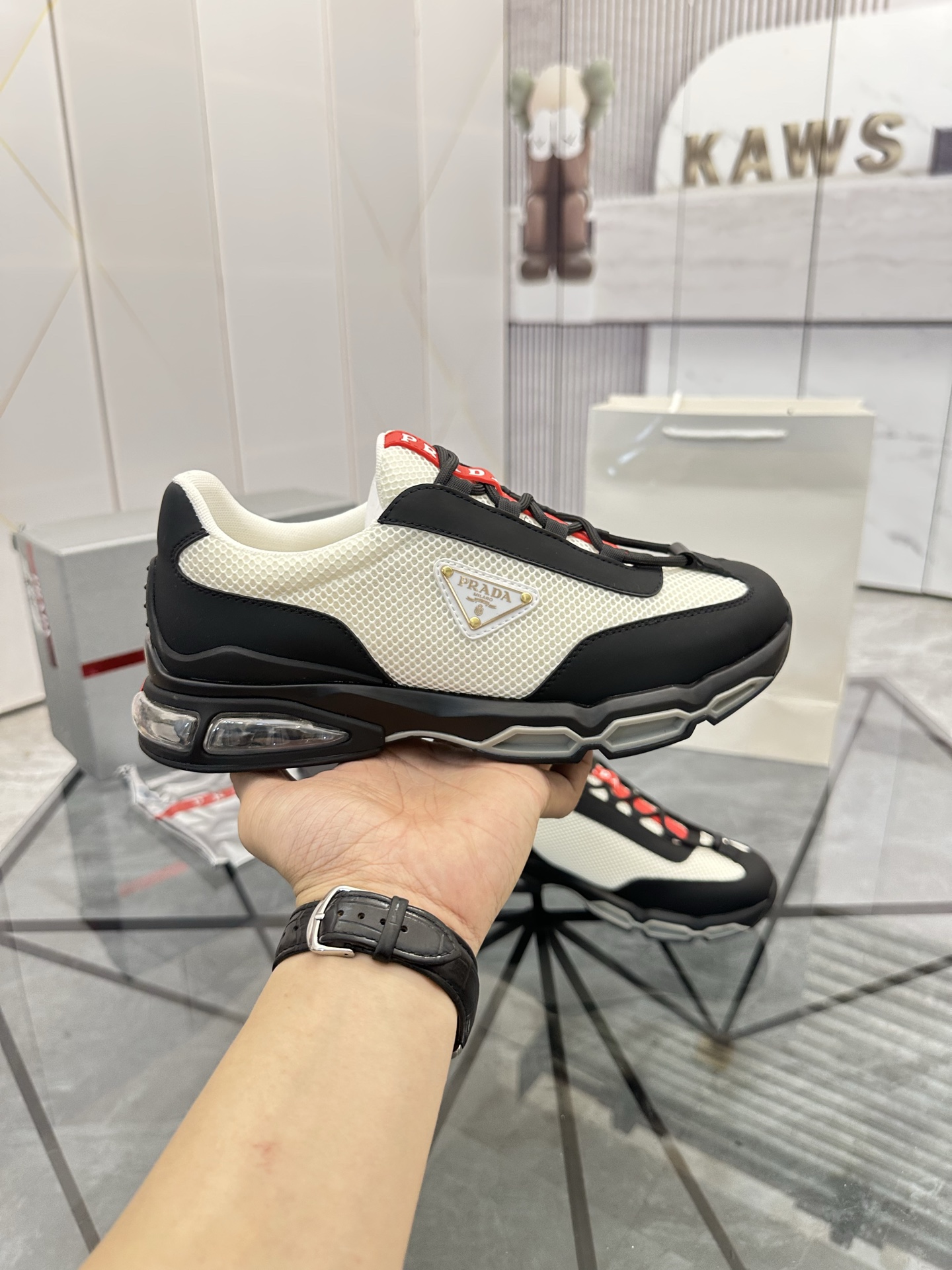 Precio de venta: P310 Calidad superior de gama altaMarca: Prada *"Prada*" mocasines de caña bajaTall