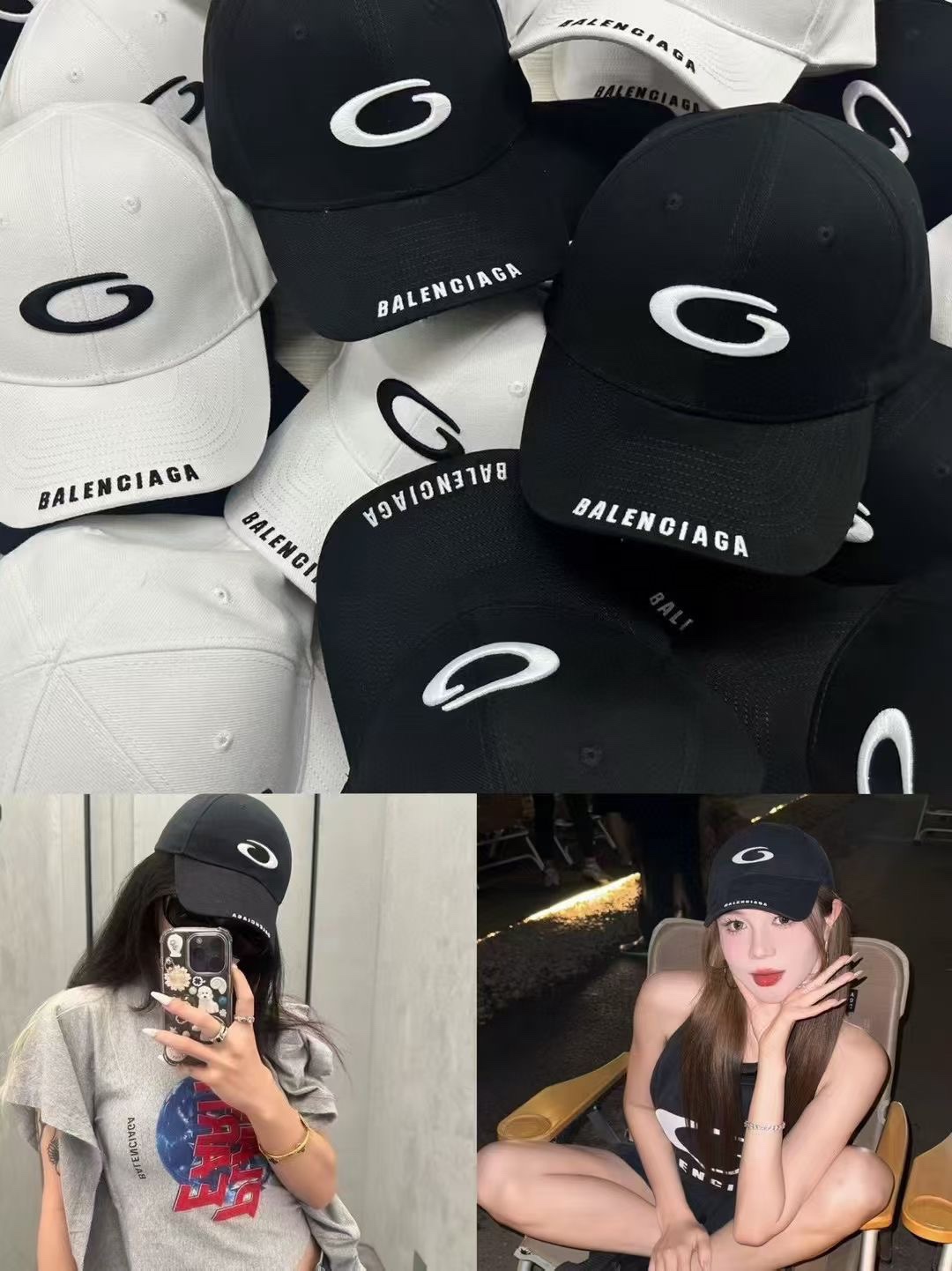 SPECIAL BALENTIAG*’S NEW EMBROIDERED BASEBALL CAP - 图片 1