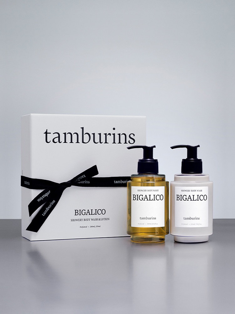 the SHOWERY BODY Collection features a Fragrance Body Wash and Fragrance - Comprehensive 6