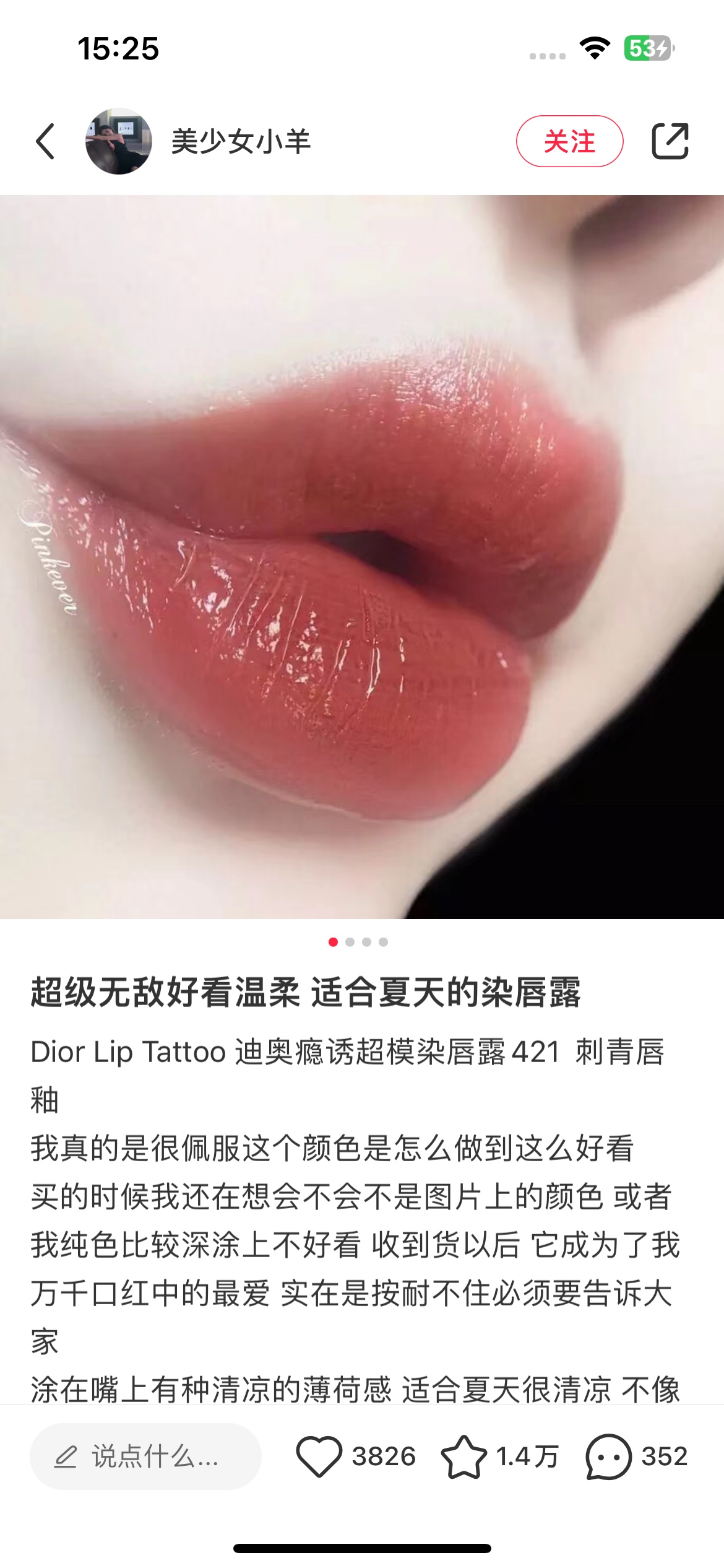 Lip Tint. Formulated to gently adapt upon application, this lip stain un - Comprehensive 6