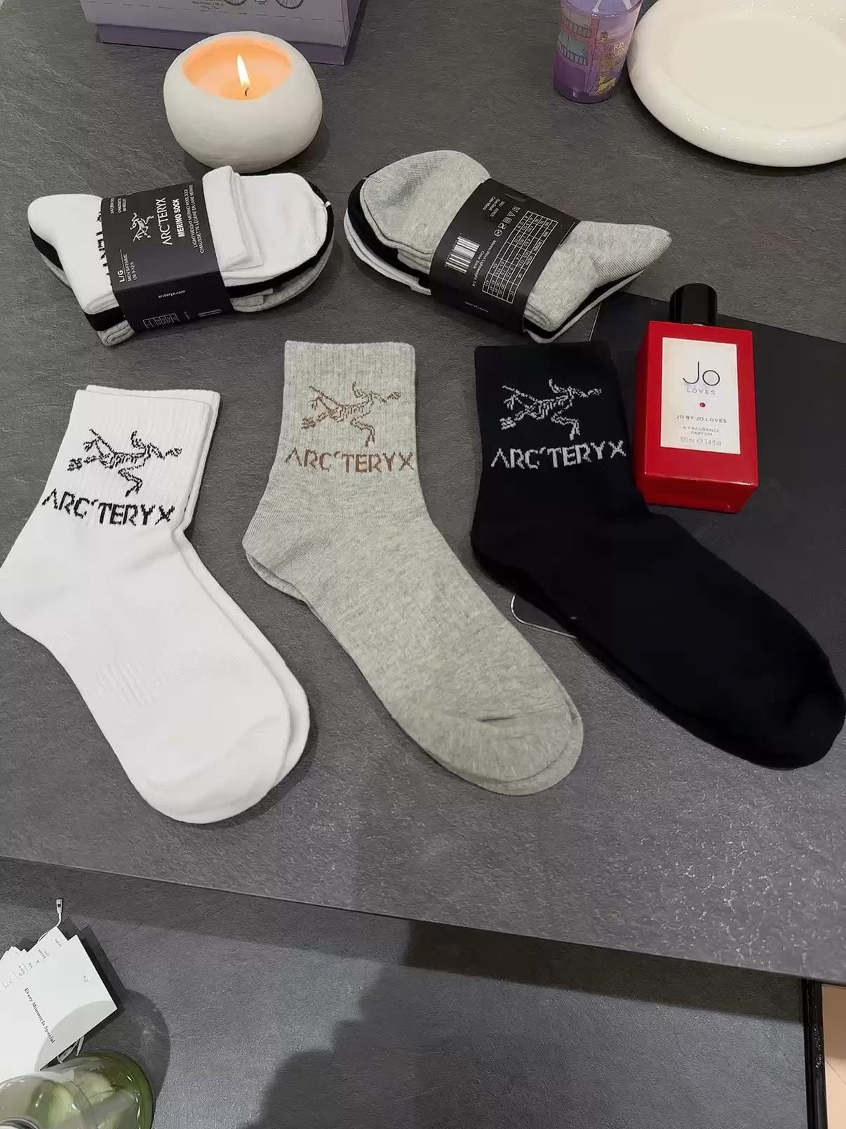 Athletic Mid-Calf Socks - Underwear