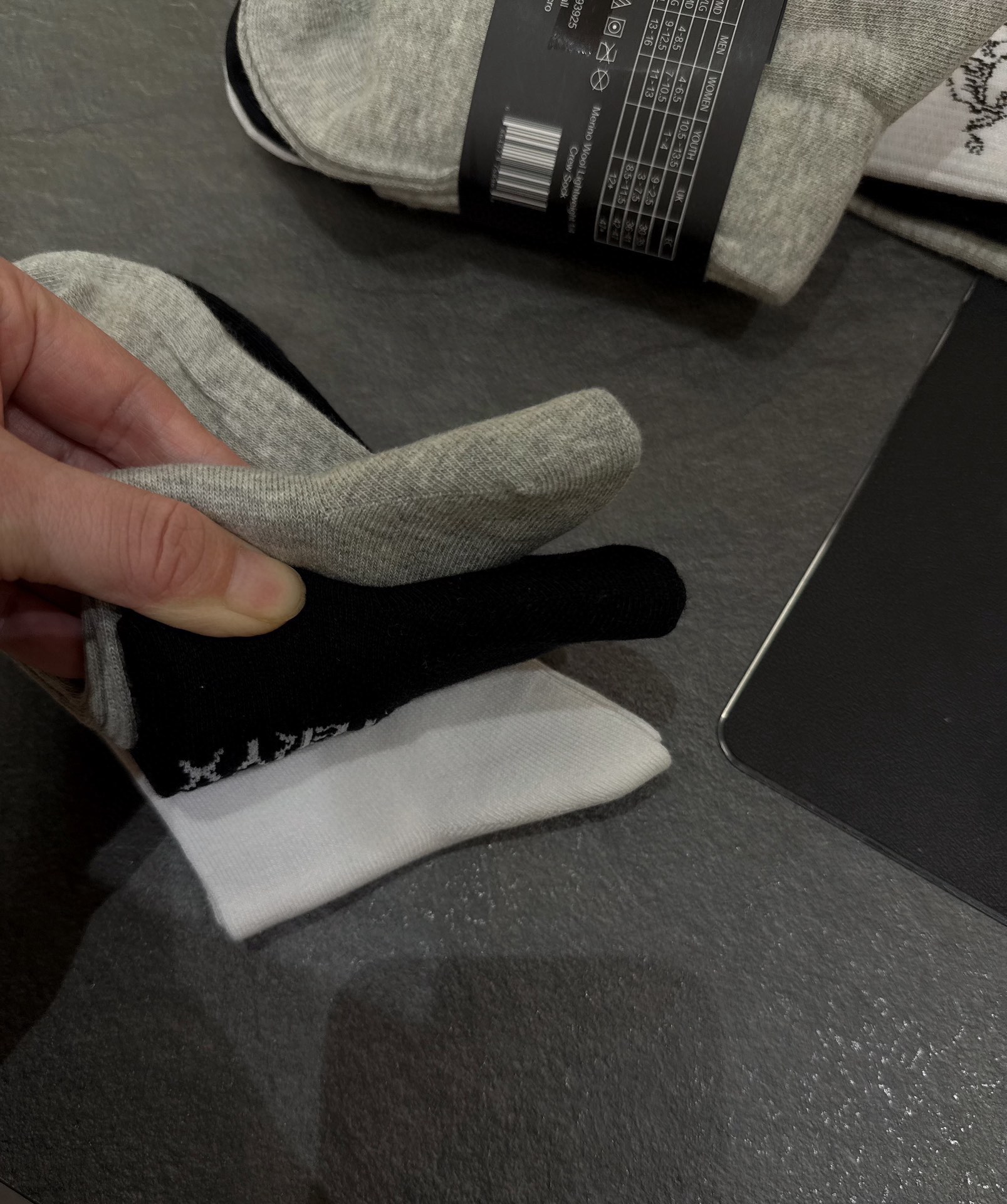 Performance Athletic Crew Socks (3-Pack - Underwear 7