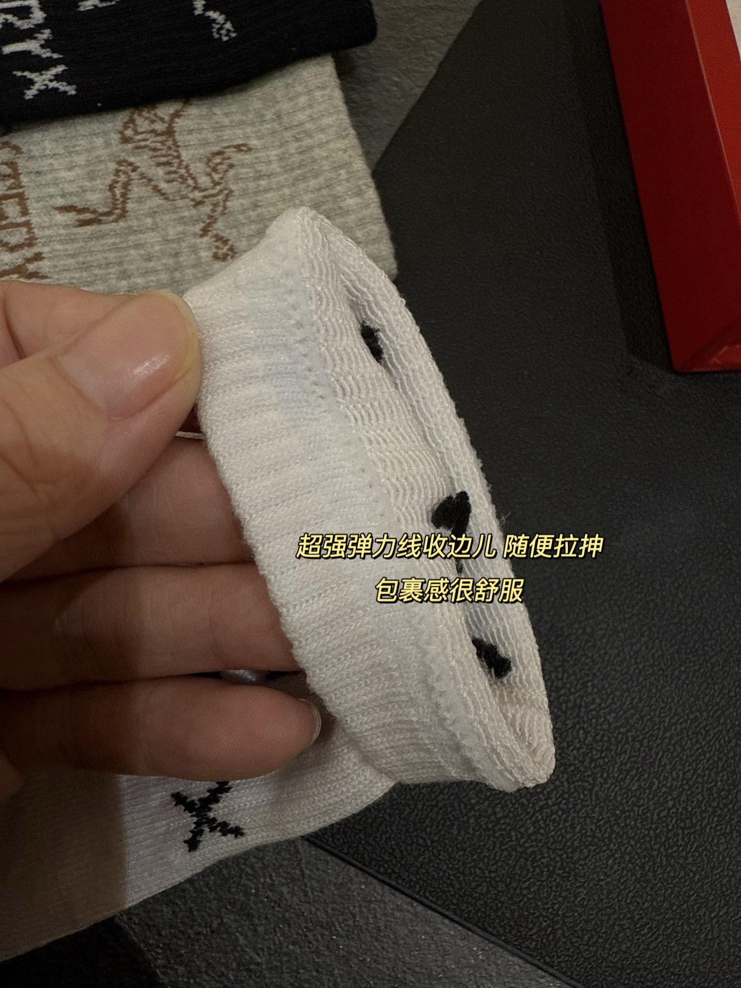 3D Knit Mid-Calf Socks - Underwear 9