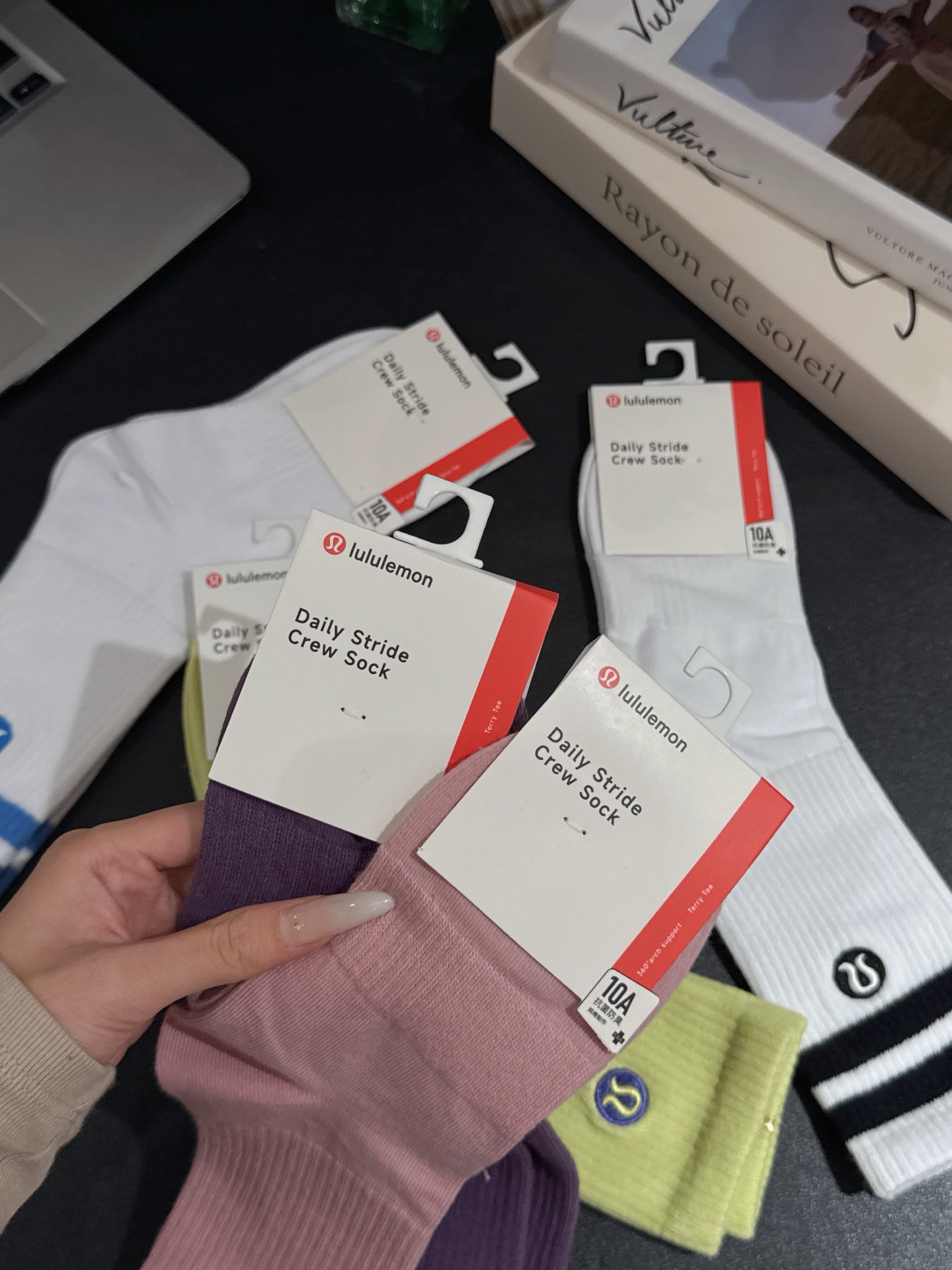 Lulu accessories Original packaging! Each pair is independent Lulu accessories yoga
