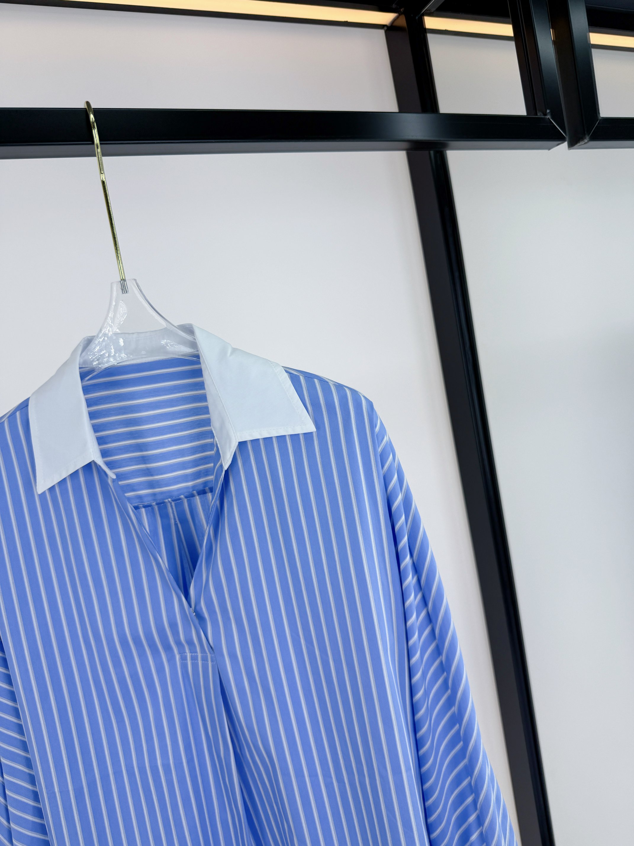 2025 Women’s Clothes: High Quality, Zipped Packing, New Styles, White Stripes, SML Sizes - 图片 6