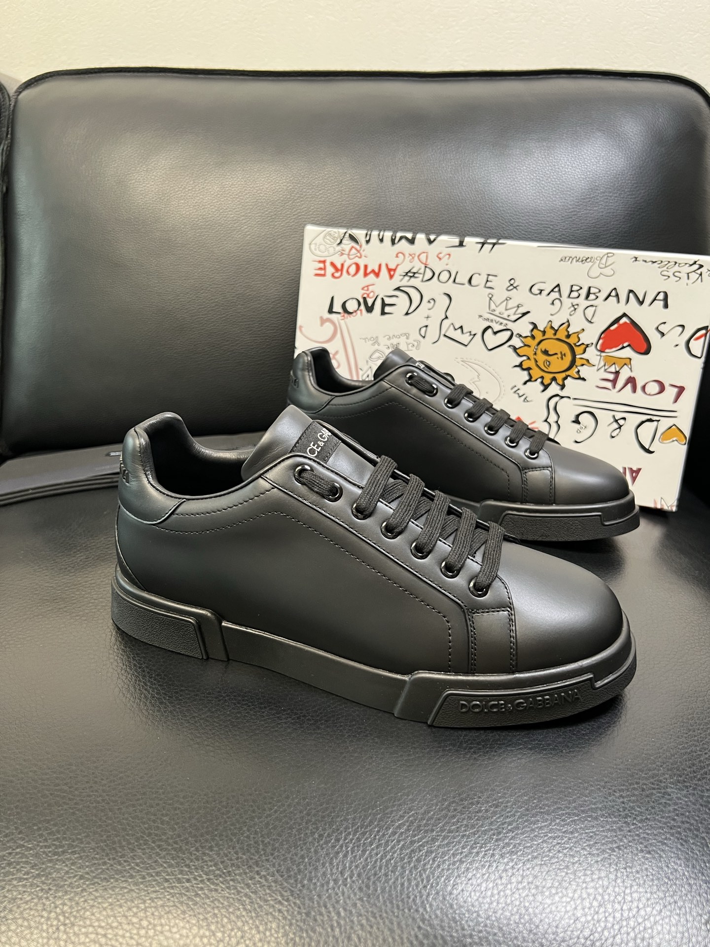 Dolce & Gabbana 高品质 顶级工艺品 杜嘉班纳 爆款专柜新品同步，鞋面意大利进口牛皮料，高