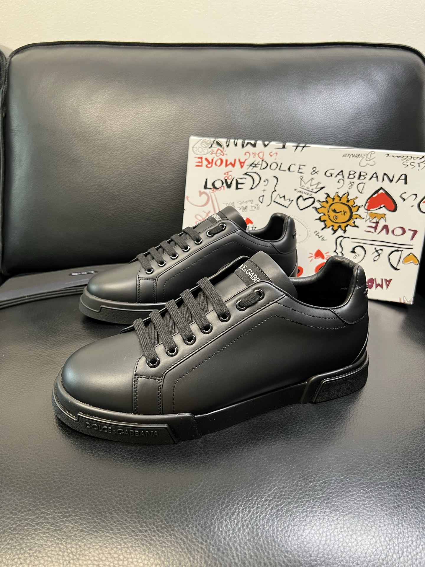 Dolce & Gabbana 高品质 顶级工艺品 杜嘉班纳 爆款专柜新品同步，鞋面意大利进口牛皮料，高