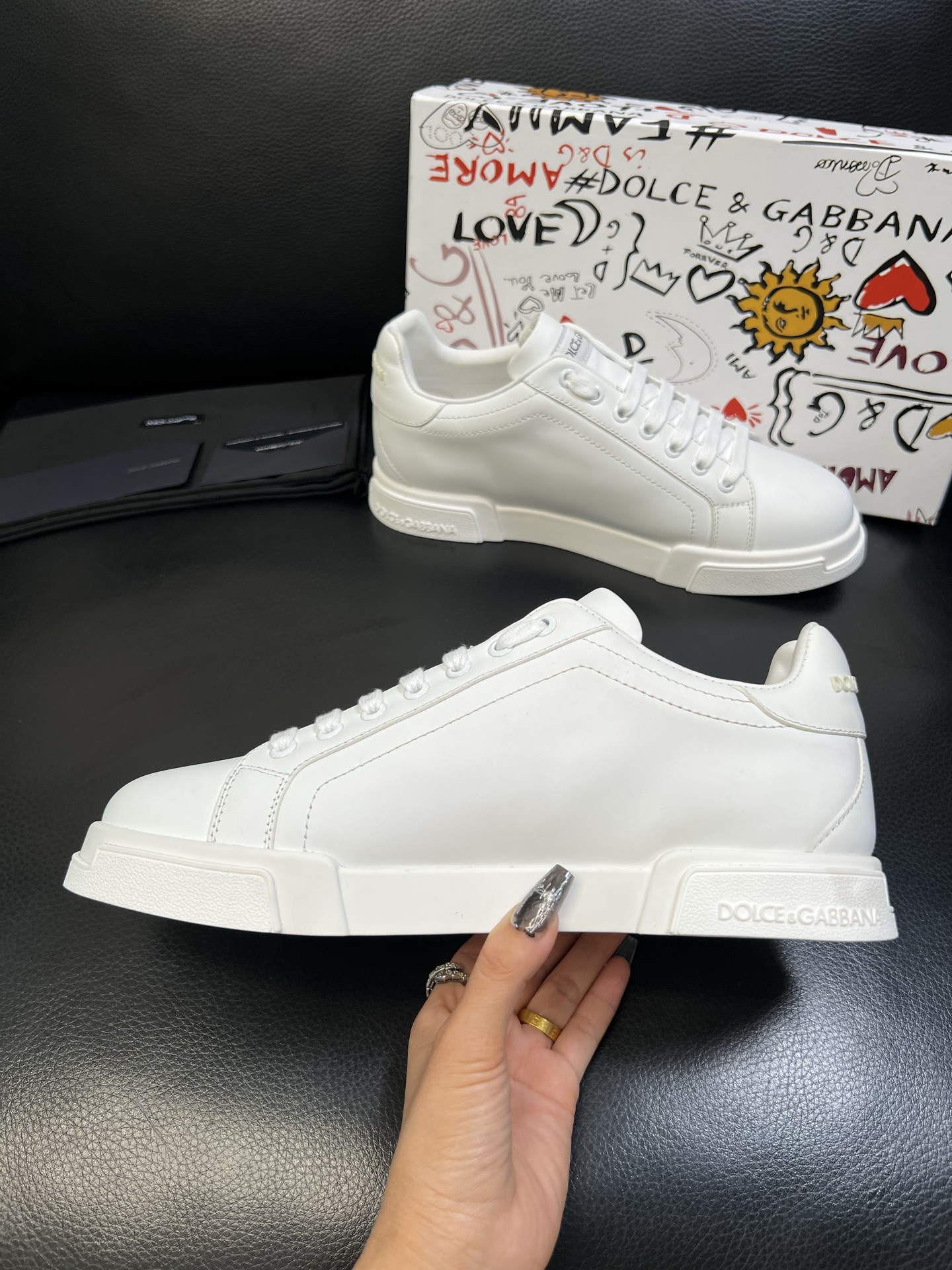 Dolce & Gabbana 高品质 顶级工艺品 杜嘉班纳 爆款专柜新品同步，鞋面意大利进口牛皮料，高