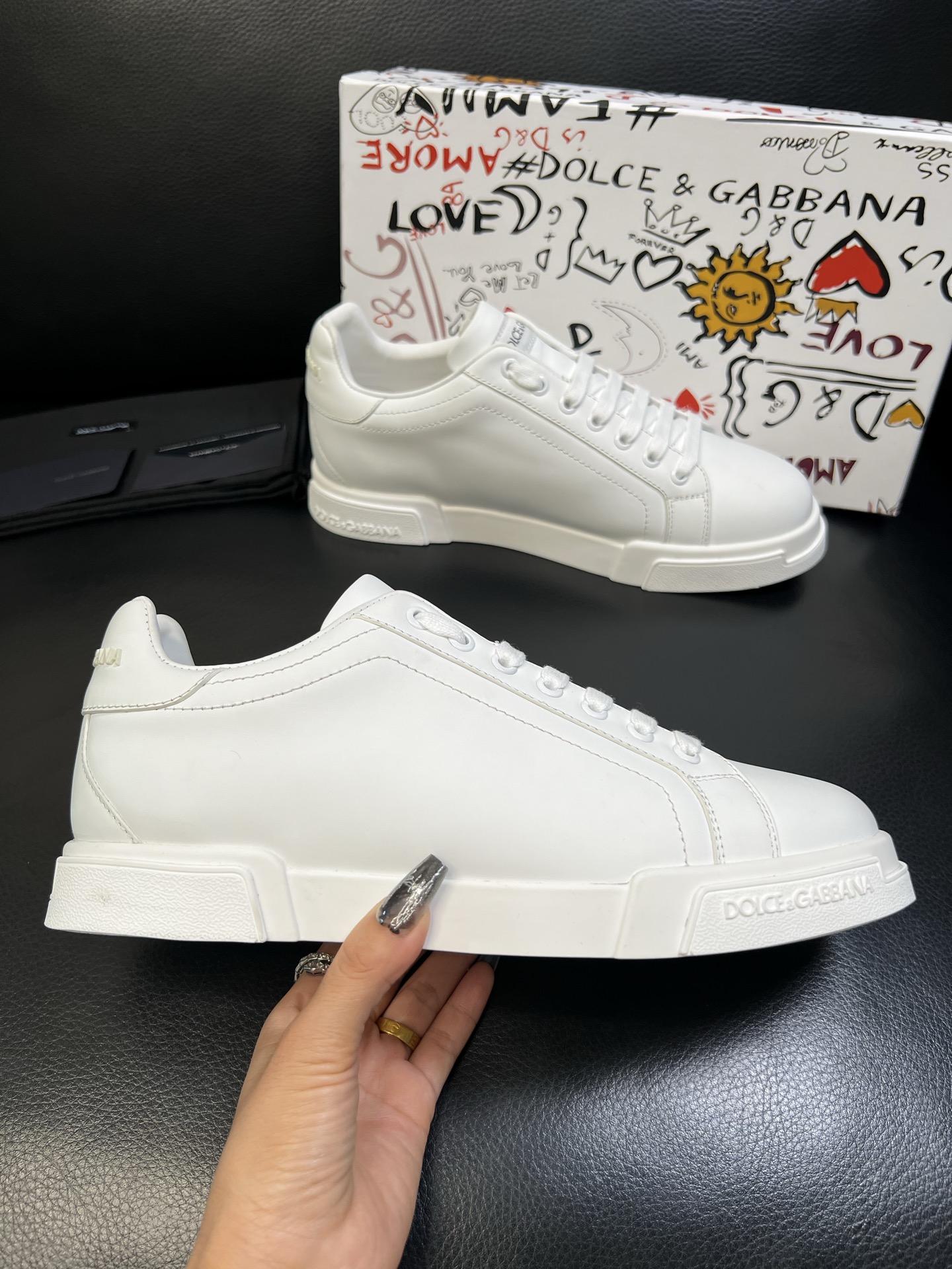 Dolce & Gabbana 高品质 顶级工艺品 杜嘉班纳 爆款专柜新品同步，鞋面意大利进口牛皮料，高