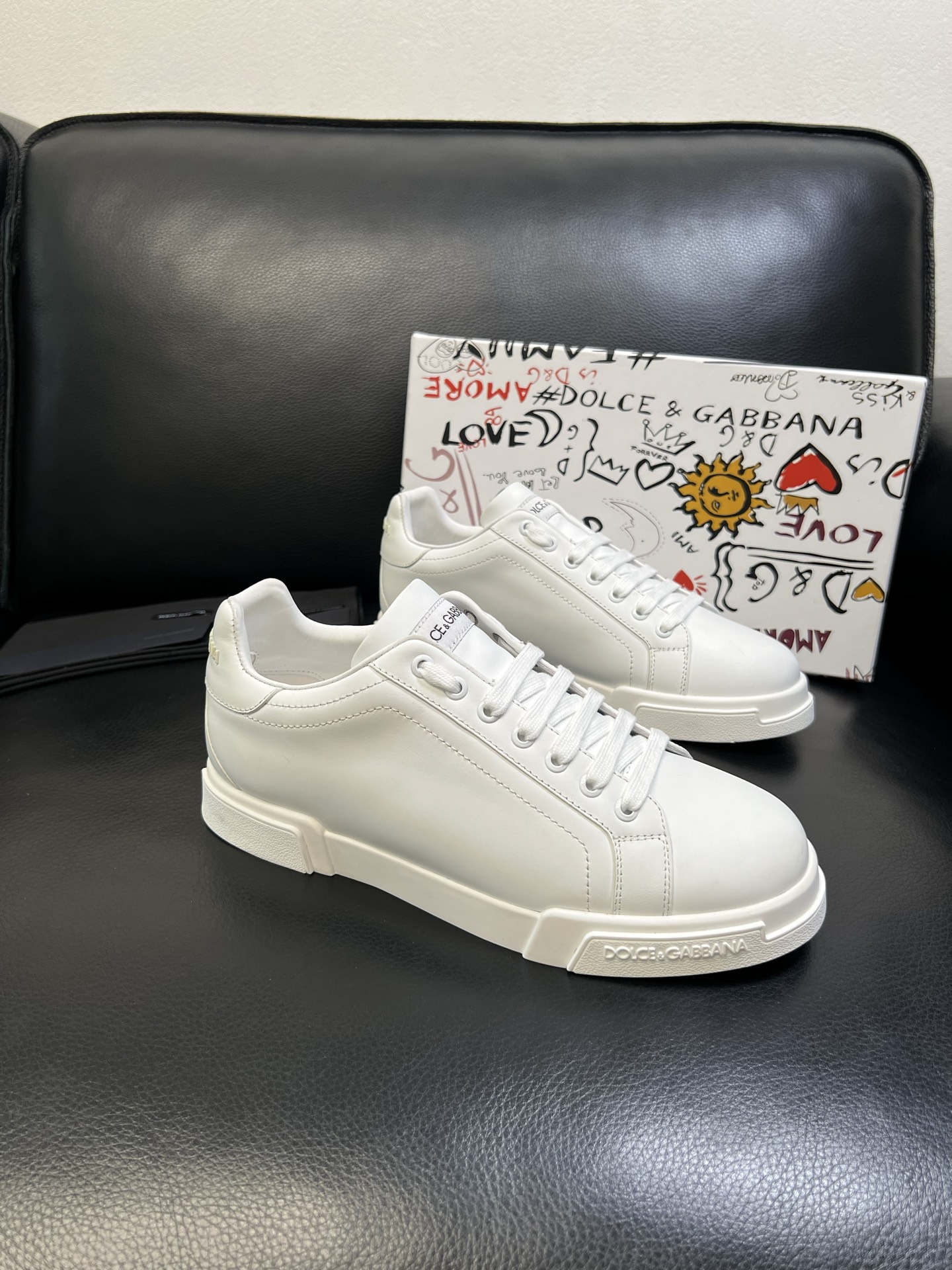 Dolce & Gabbana 高品质 顶级工艺品 杜嘉班纳 爆款专柜新品同步，鞋面意大利进口牛皮料，高