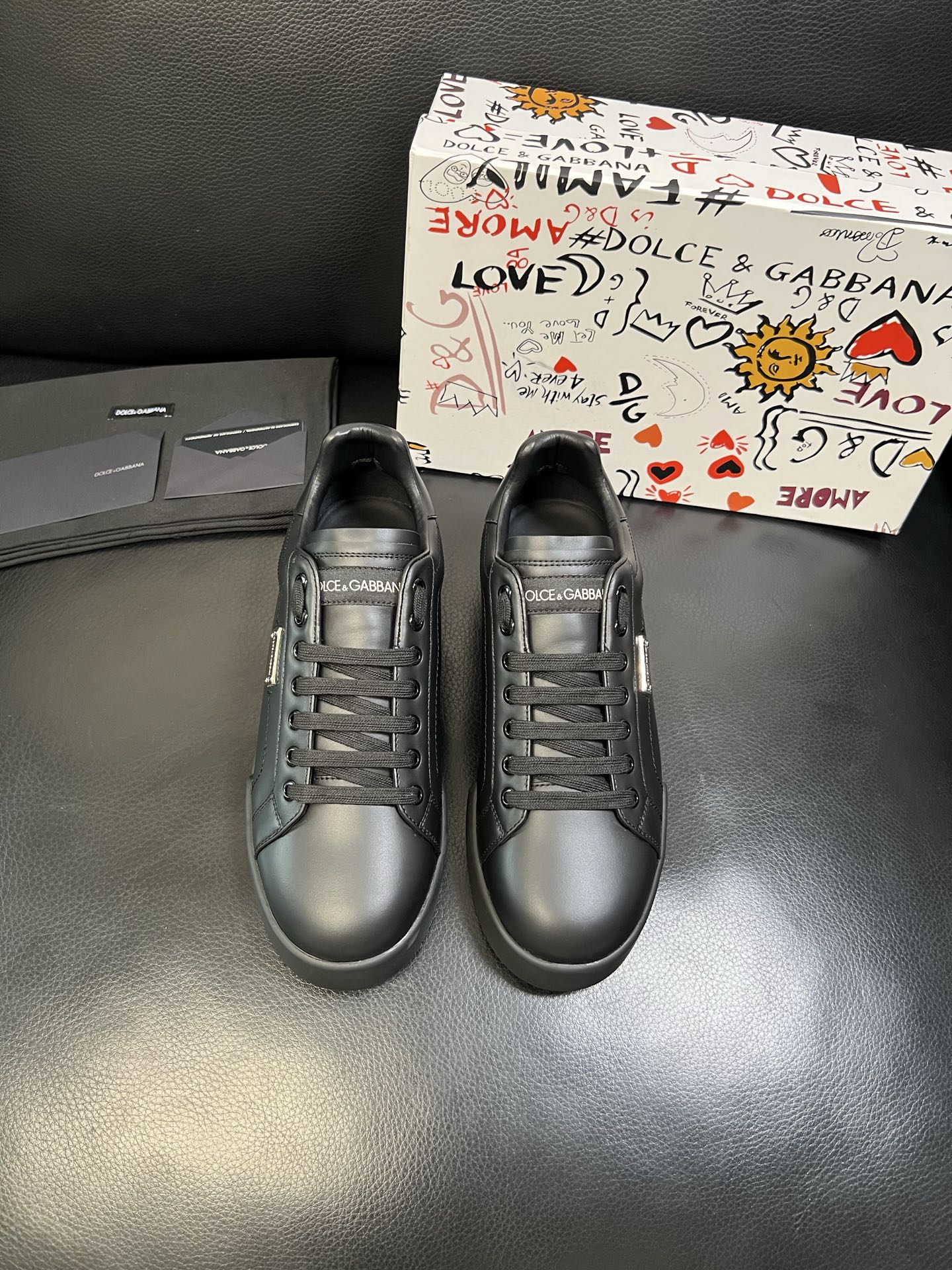 Dolce & Gabbana 高品质 顶级工艺品 杜嘉班纳 爆款专柜新品同步，鞋面意大利进口牛皮料，高