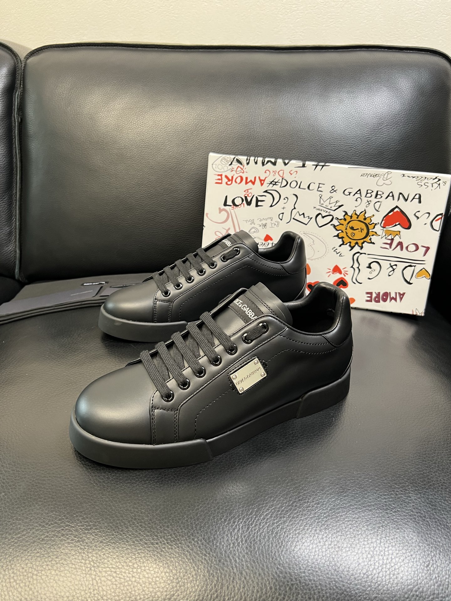 Dolce & Gabbana 高品质 顶级工艺品 杜嘉班纳 爆款专柜新品同步，鞋面意大利进口牛皮料，高