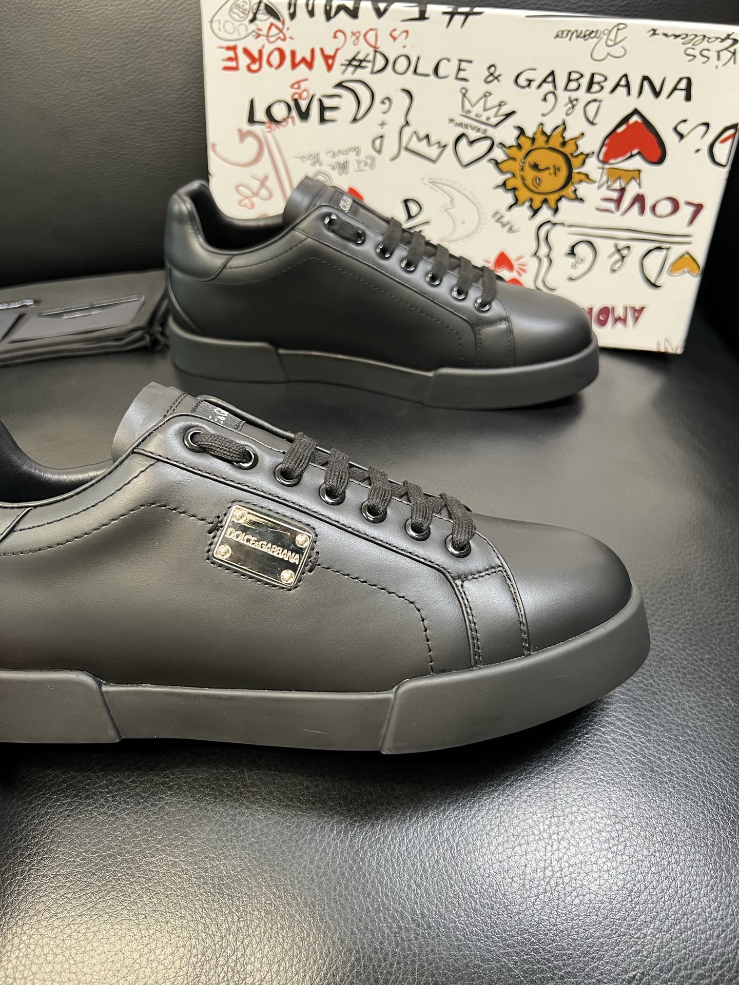 Dolce & Gabbana 高品质 顶级工艺品 杜嘉班纳 爆款专柜新品同步，鞋面意大利进口牛皮料，高