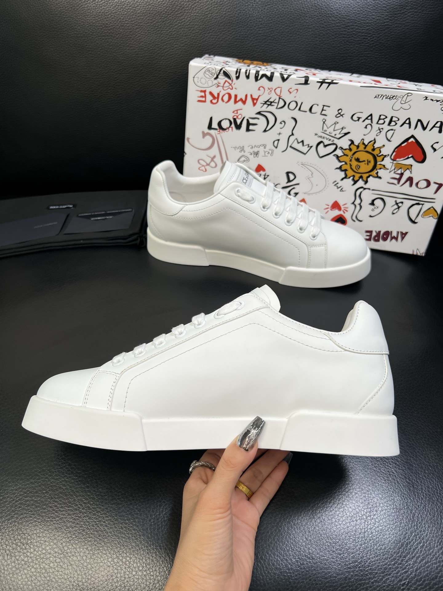 Dolce & Gabbana 高品质 顶级工艺品 杜嘉班纳 爆款专柜新品同步，鞋面意大利进口牛皮料，高