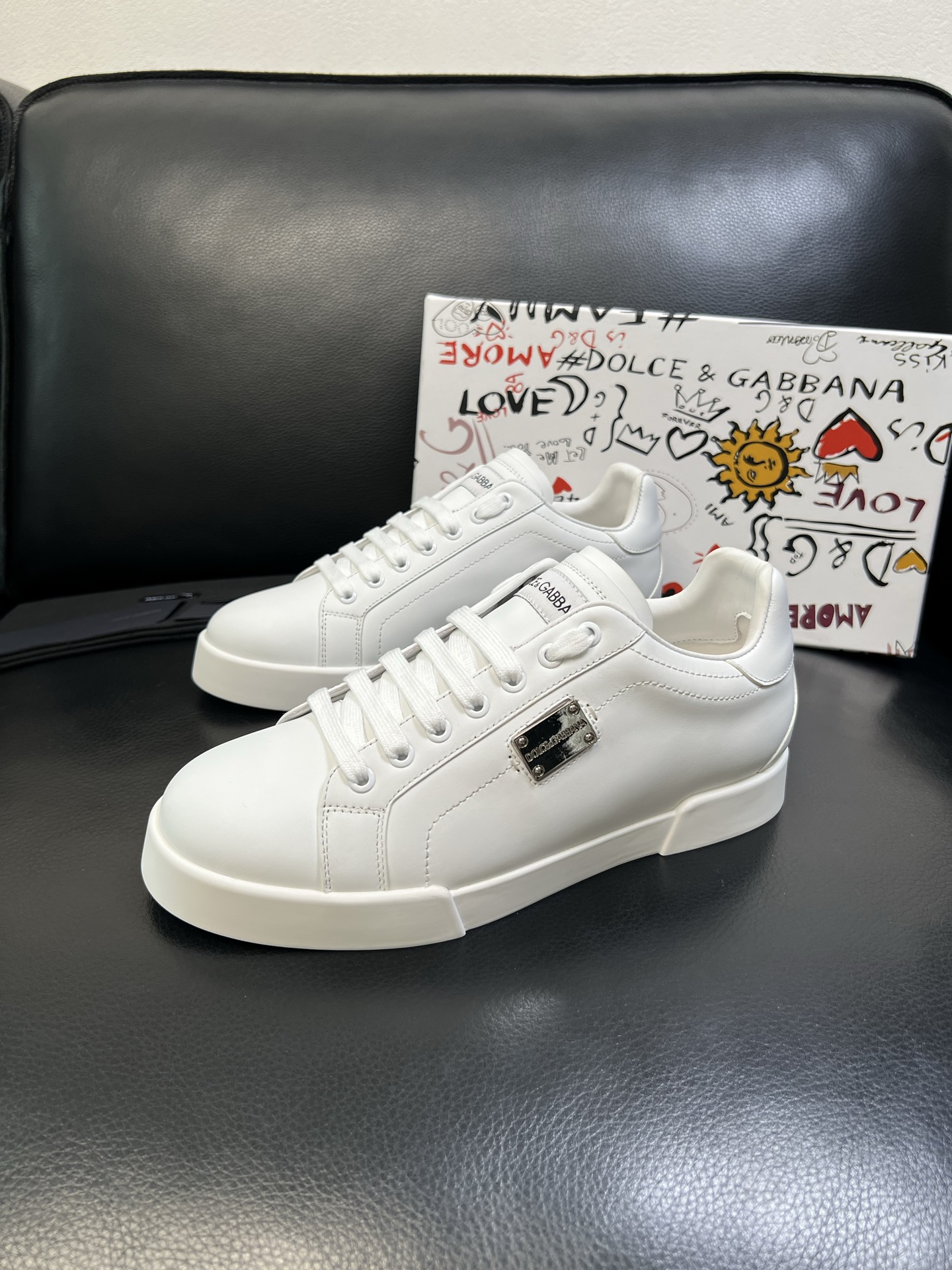 Dolce & Gabbana 高品质 顶级工艺品 杜嘉班纳 爆款专柜新品同步，鞋面意大利进口牛皮料，高