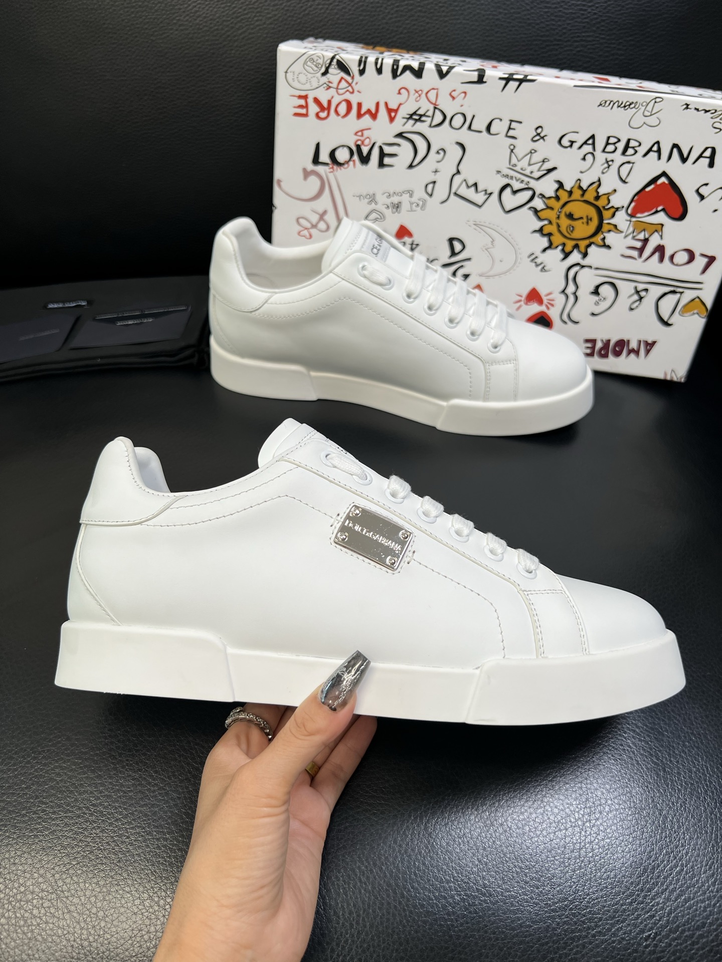 Dolce & Gabbana 高品质 顶级工艺品 杜嘉班纳 爆款专柜新品同步，鞋面意大利进口牛皮料，高