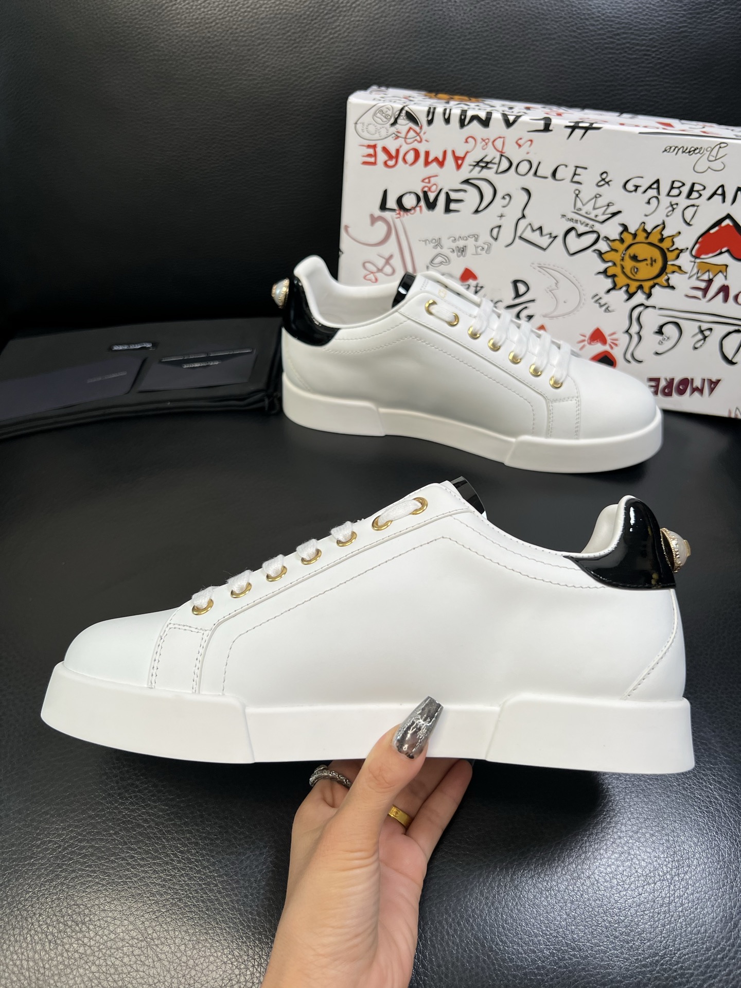 Dolce & Gabbana 高品质 顶级工艺品 杜嘉班纳 爆款专柜新品同步，鞋面意大利进口牛皮料，高