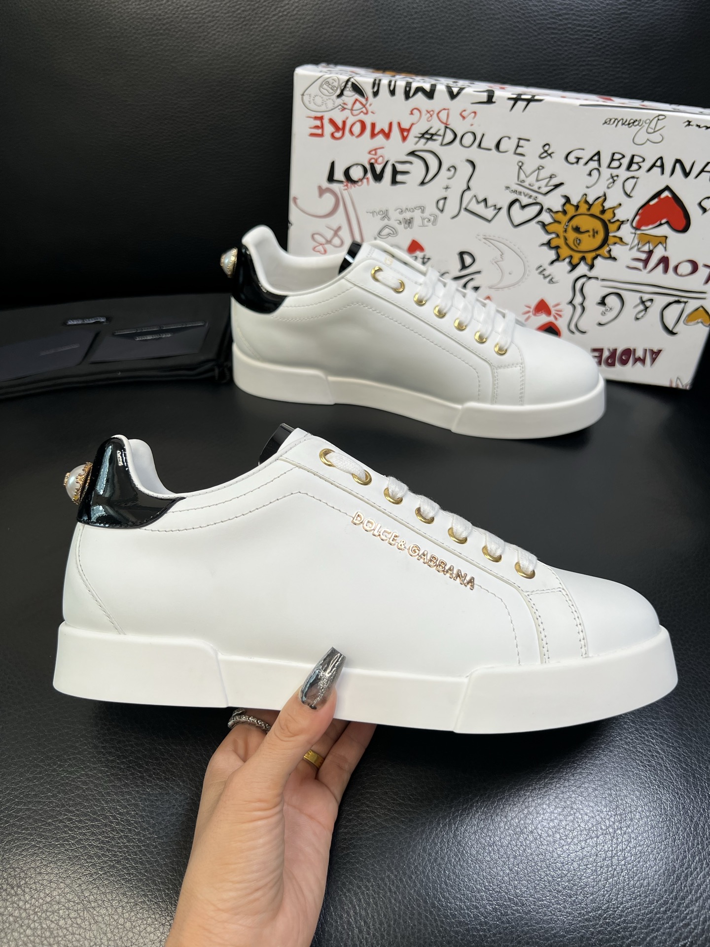 Dolce & Gabbana 高品质 顶级工艺品 杜嘉班纳 爆款专柜新品同步，鞋面意大利进口牛皮料，高