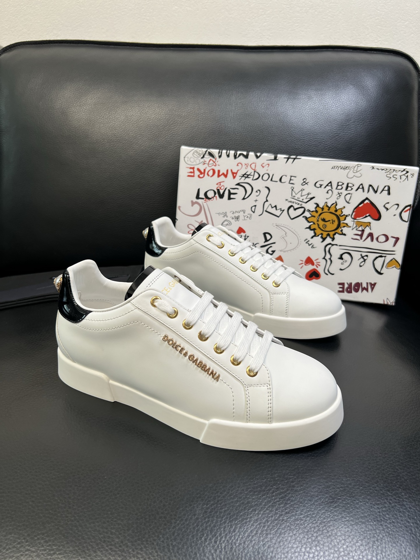 Dolce & Gabbana 高品质 顶级工艺品 杜嘉班纳 爆款专柜新品同步，鞋面意大利进口牛皮料，高