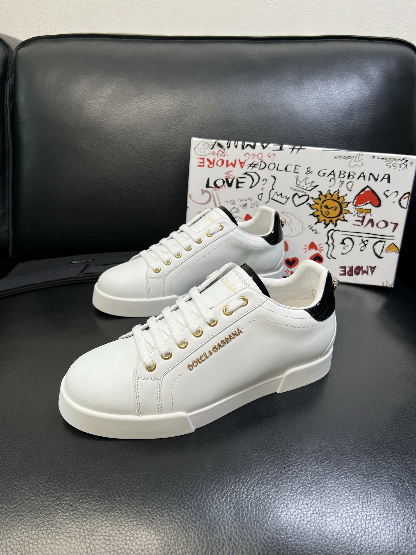 Dolce & Gabbana 高品质 顶级工艺品 杜嘉班纳 爆款专柜新品同步，鞋面意大利进口牛皮料，高