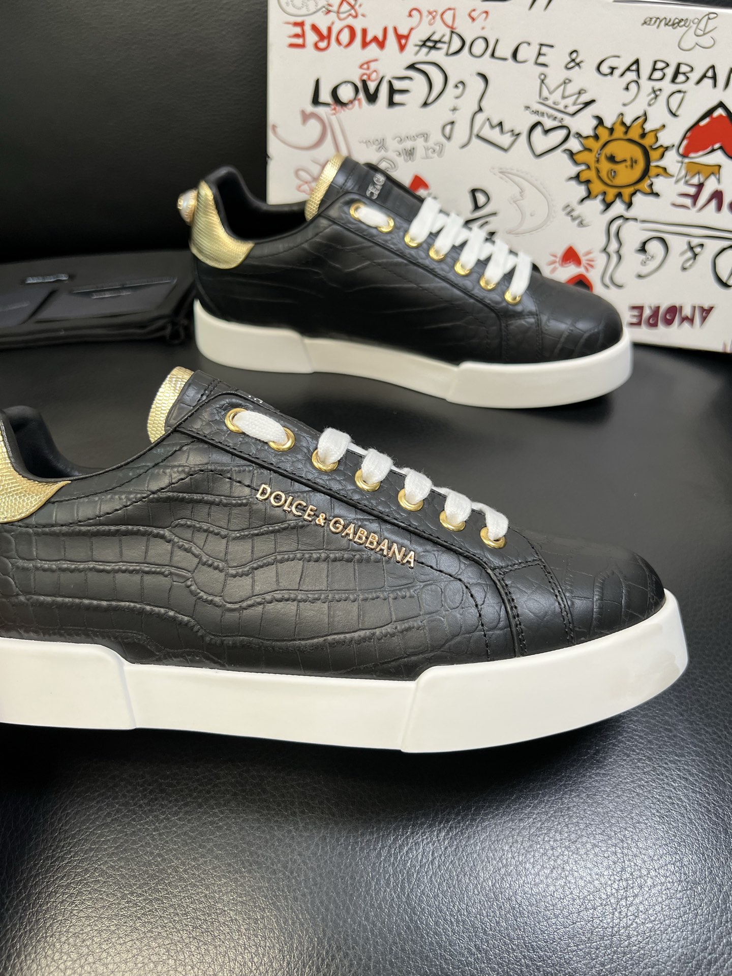 Dolce & Gabbana 高品质 顶级工艺品 杜嘉班纳 爆款专柜新品同步，鞋面意大利进口牛皮料，高