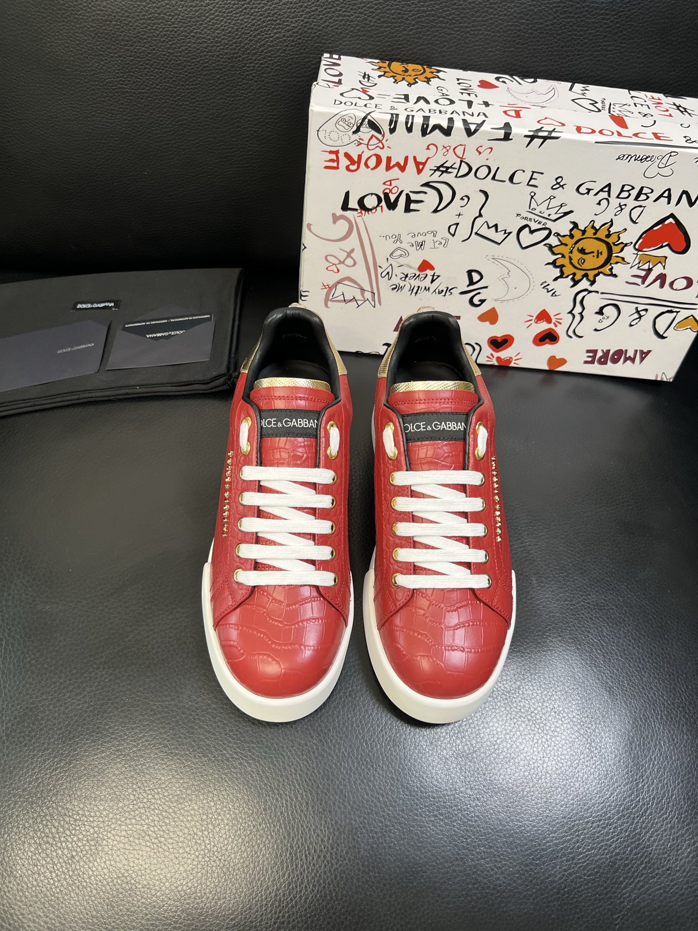 Dolce & Gabbana 高品质 顶级工艺品 杜嘉班纳 爆款专柜新品同步，鞋面意大利进口牛皮料，高